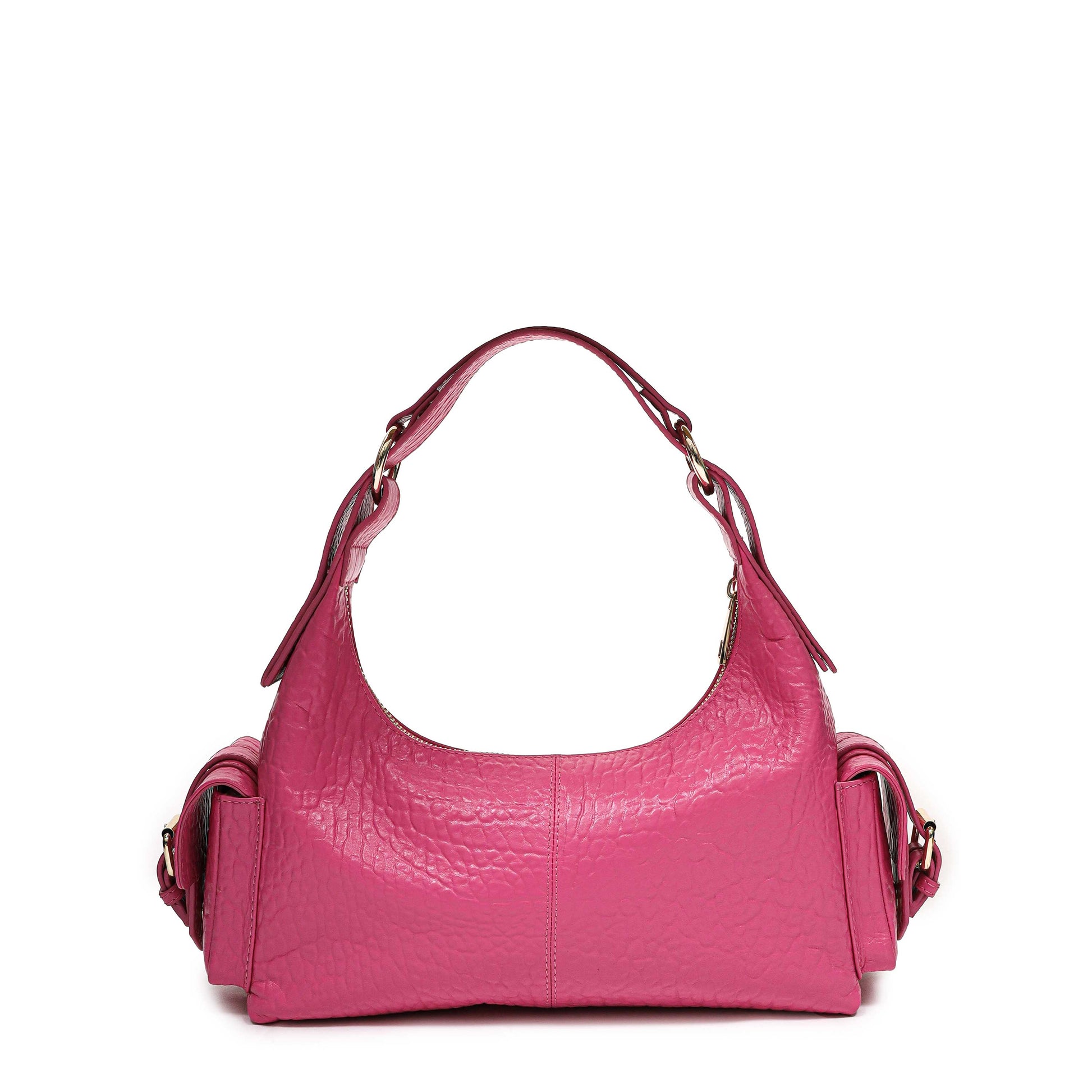 Núnoo Dandy Pocket New Zealand Pink w. Gold Shoulder bags Pink