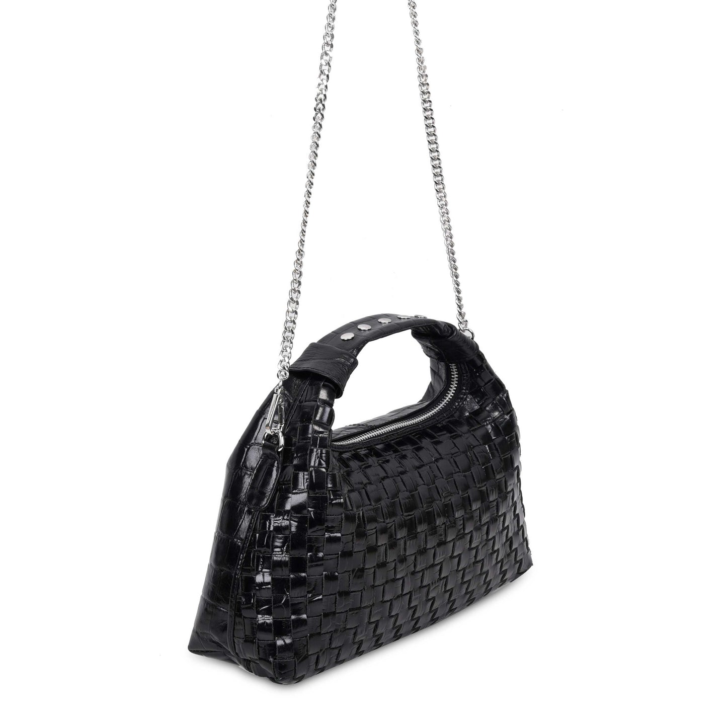 Núnoo Dandy Texas Braided Black Small bag Black