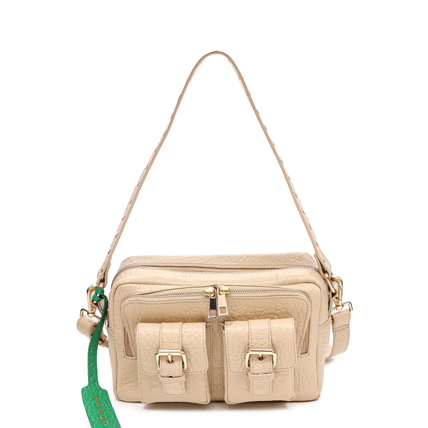 Núnoo Ellie Buckle New Zealand Sand w. Gold Medium Sand