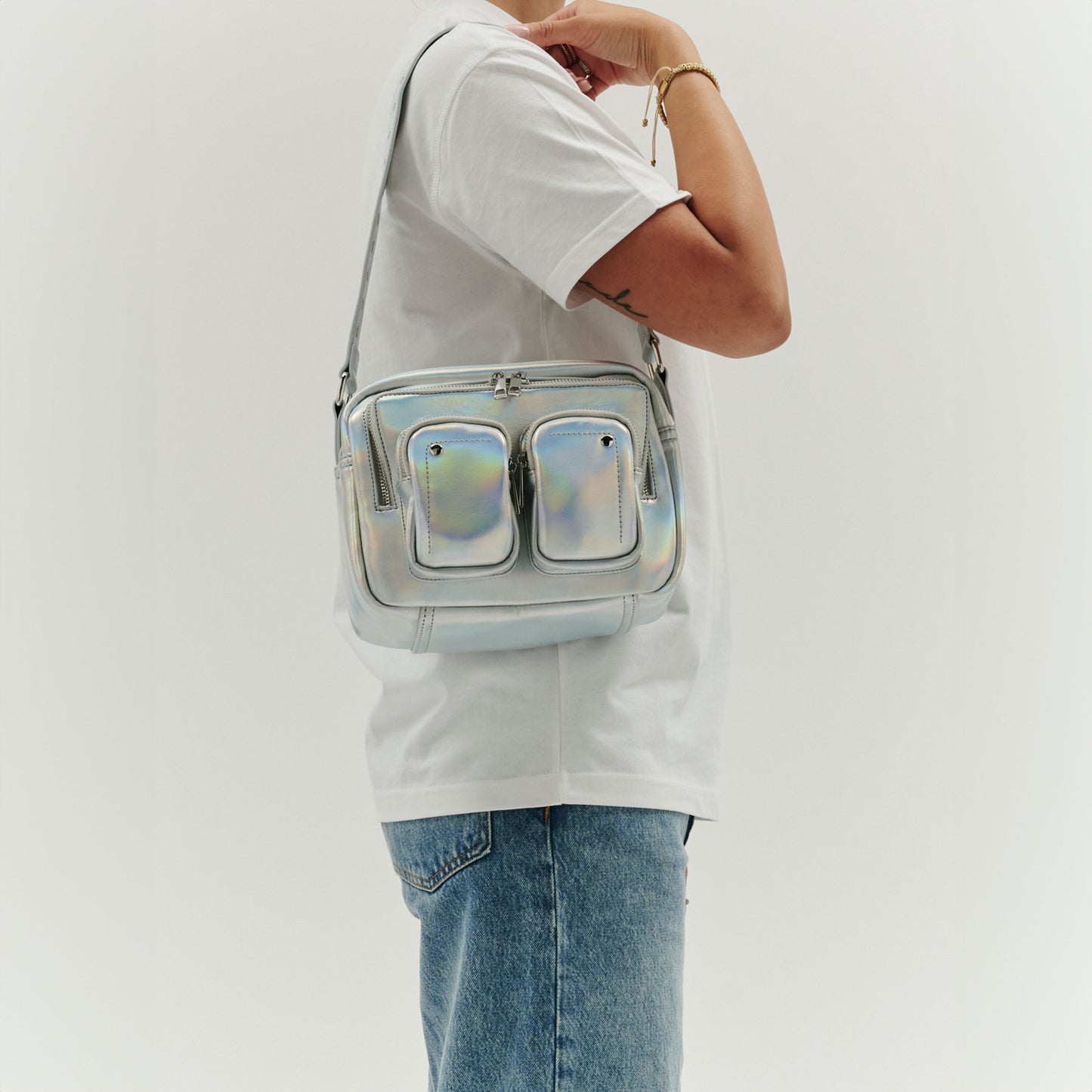 Núnoo Ellie Recycled Cool Iridescent Medium Iridescent