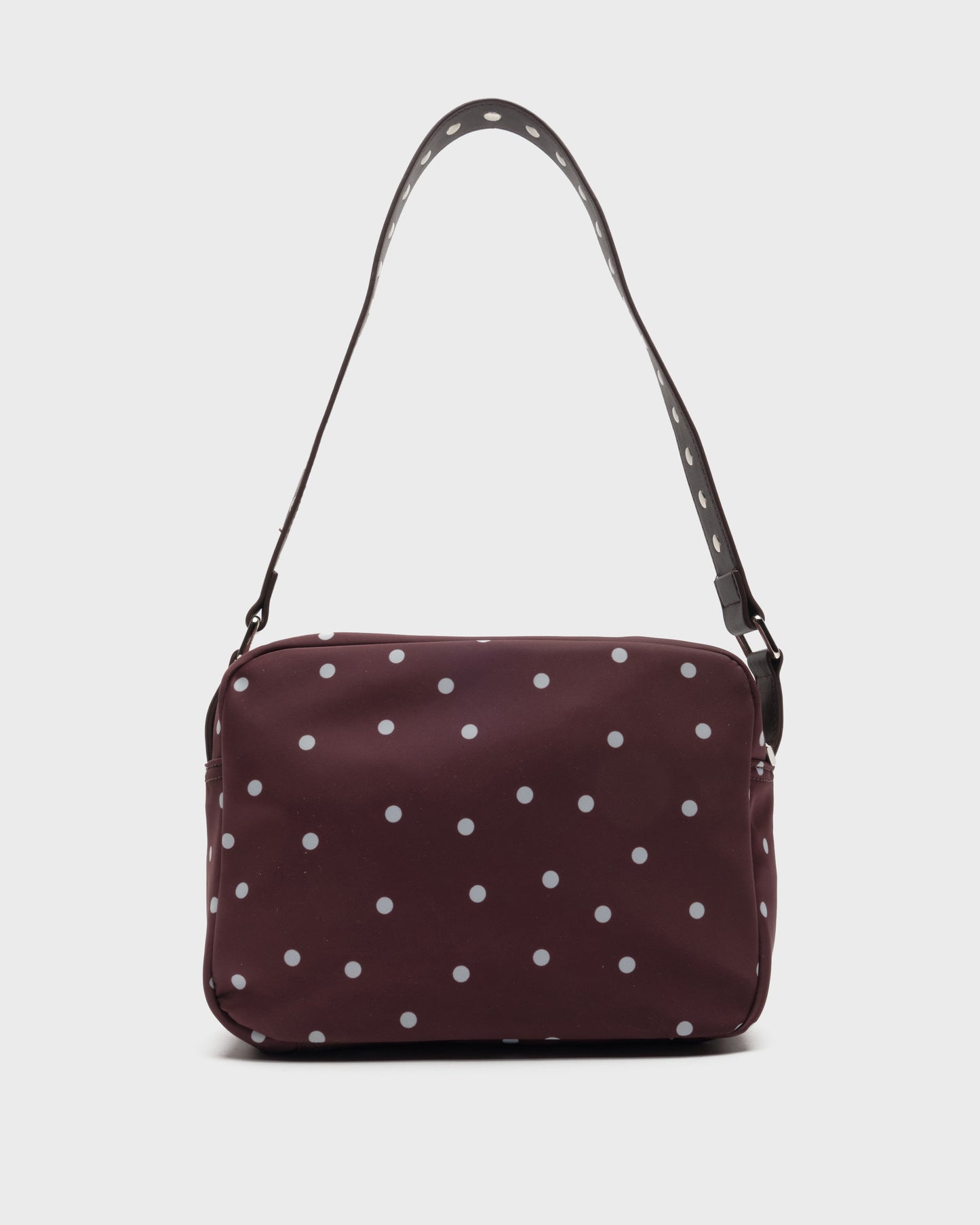 Núnoo Ellie Recycled Nylon Black Medium Chocolate Dots