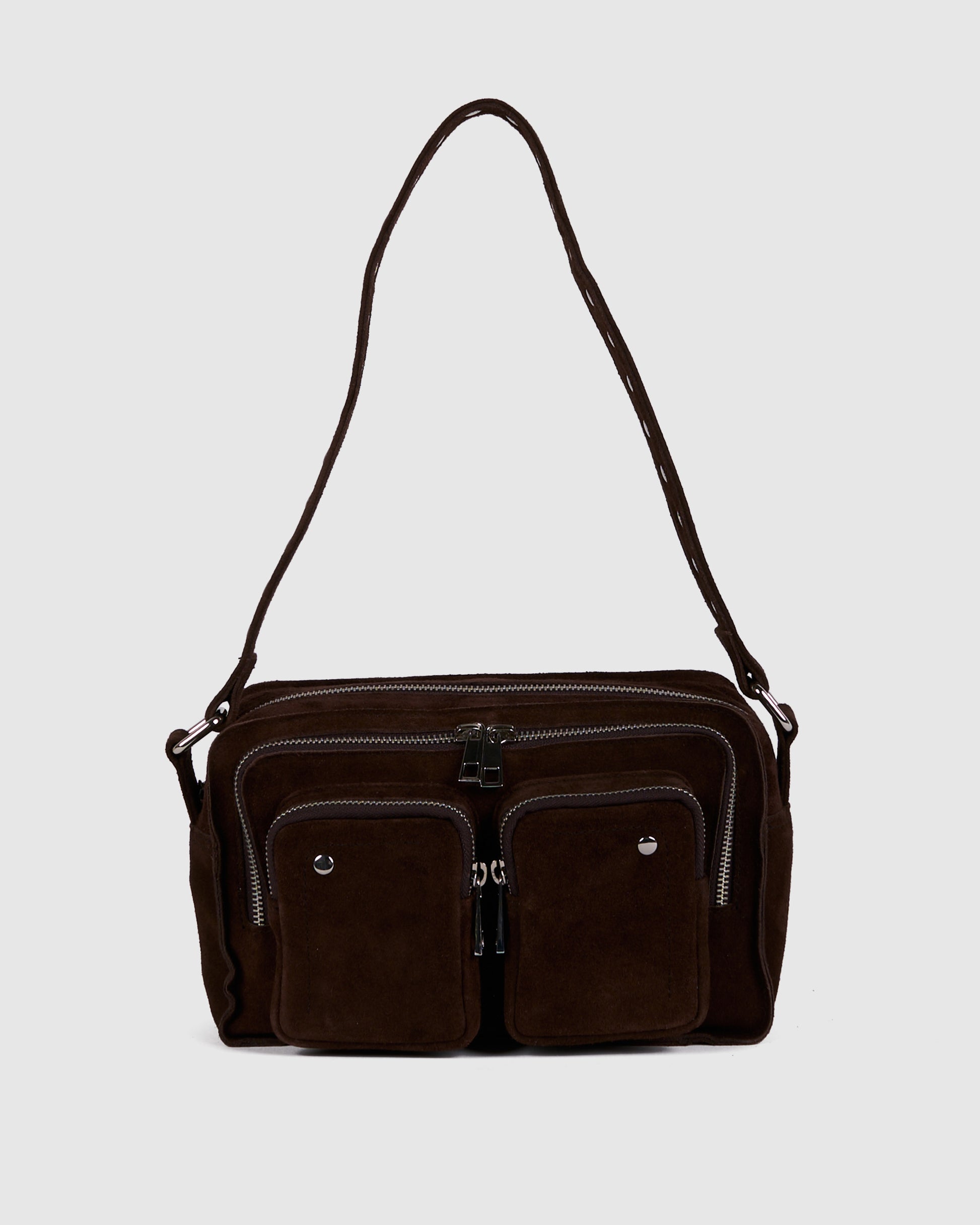 Núnoo Ellie Suede Chocolate Medium Chocolate