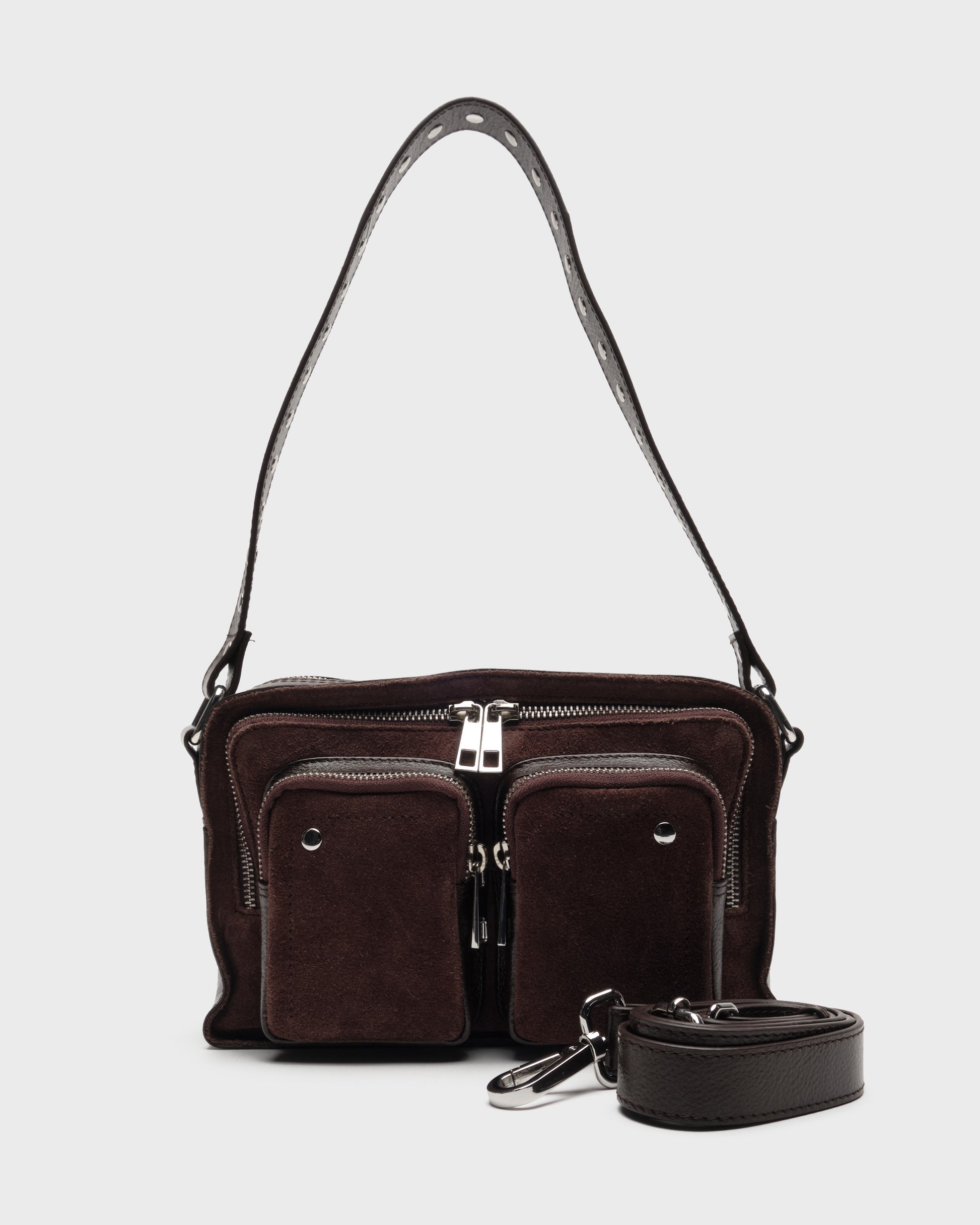 Núnoo Ellie Suede Chocolate Medium Chocolate