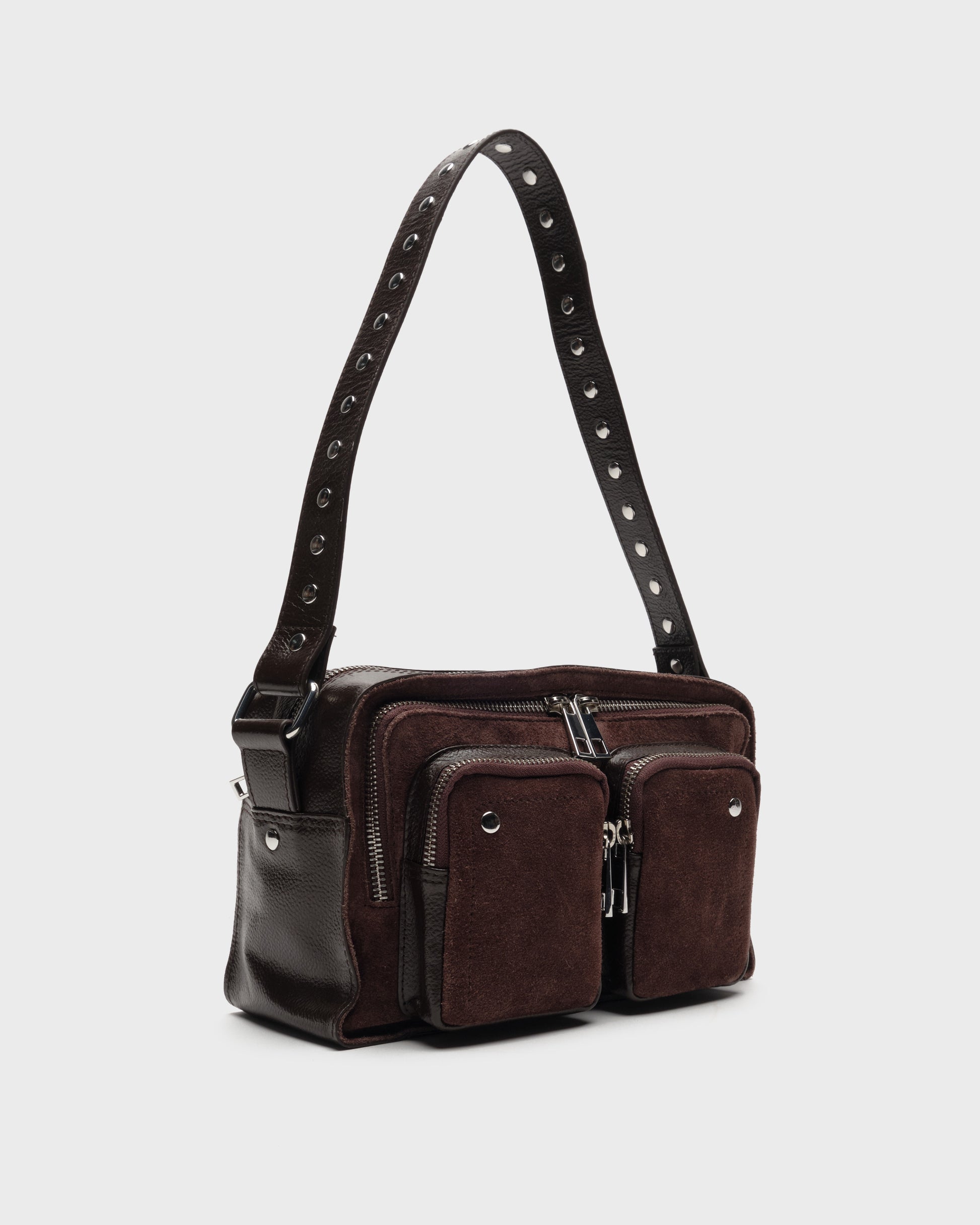 Núnoo Ellie Suede Chocolate Medium Chocolate