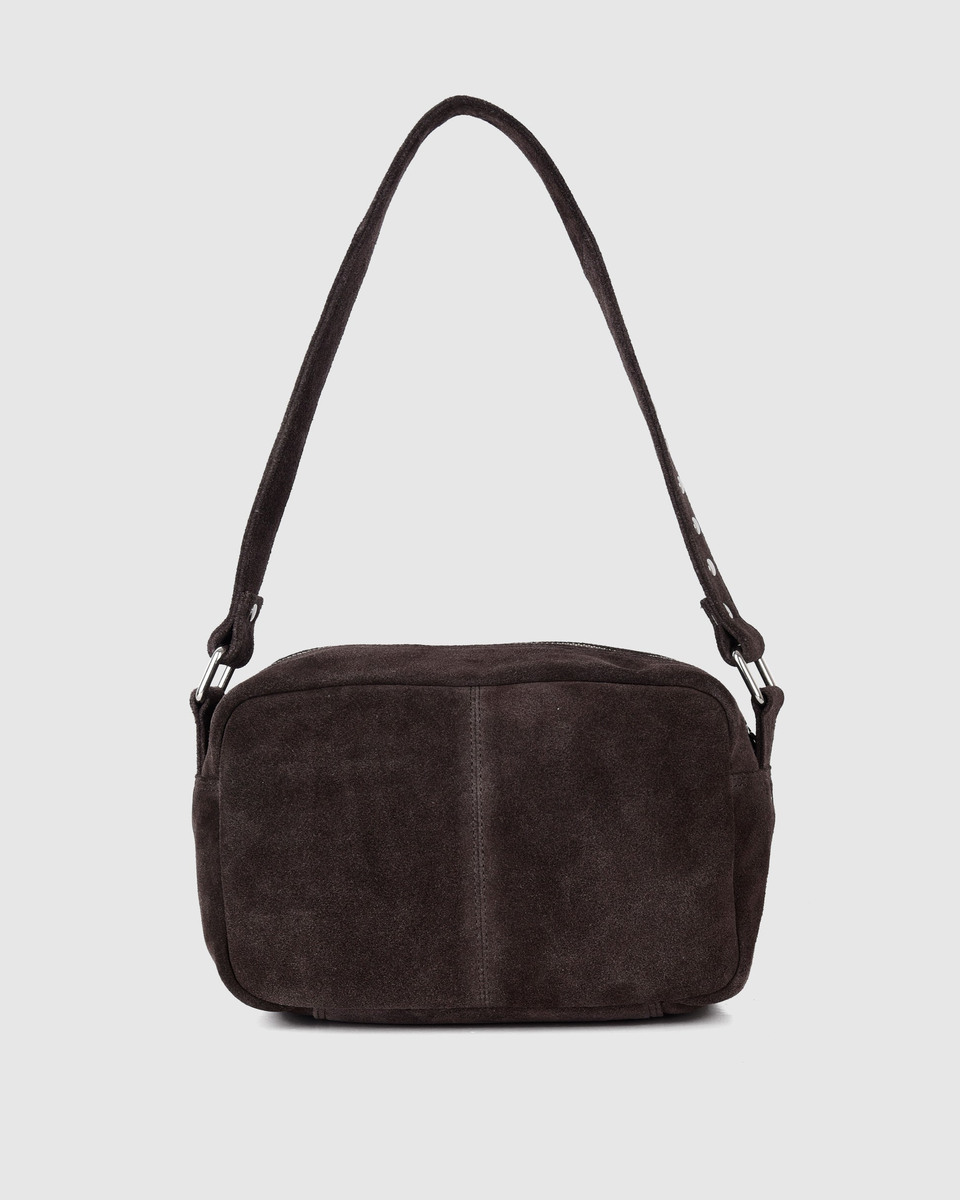 Núnoo Ellie Suede Dark Brown Medium Dark brown
