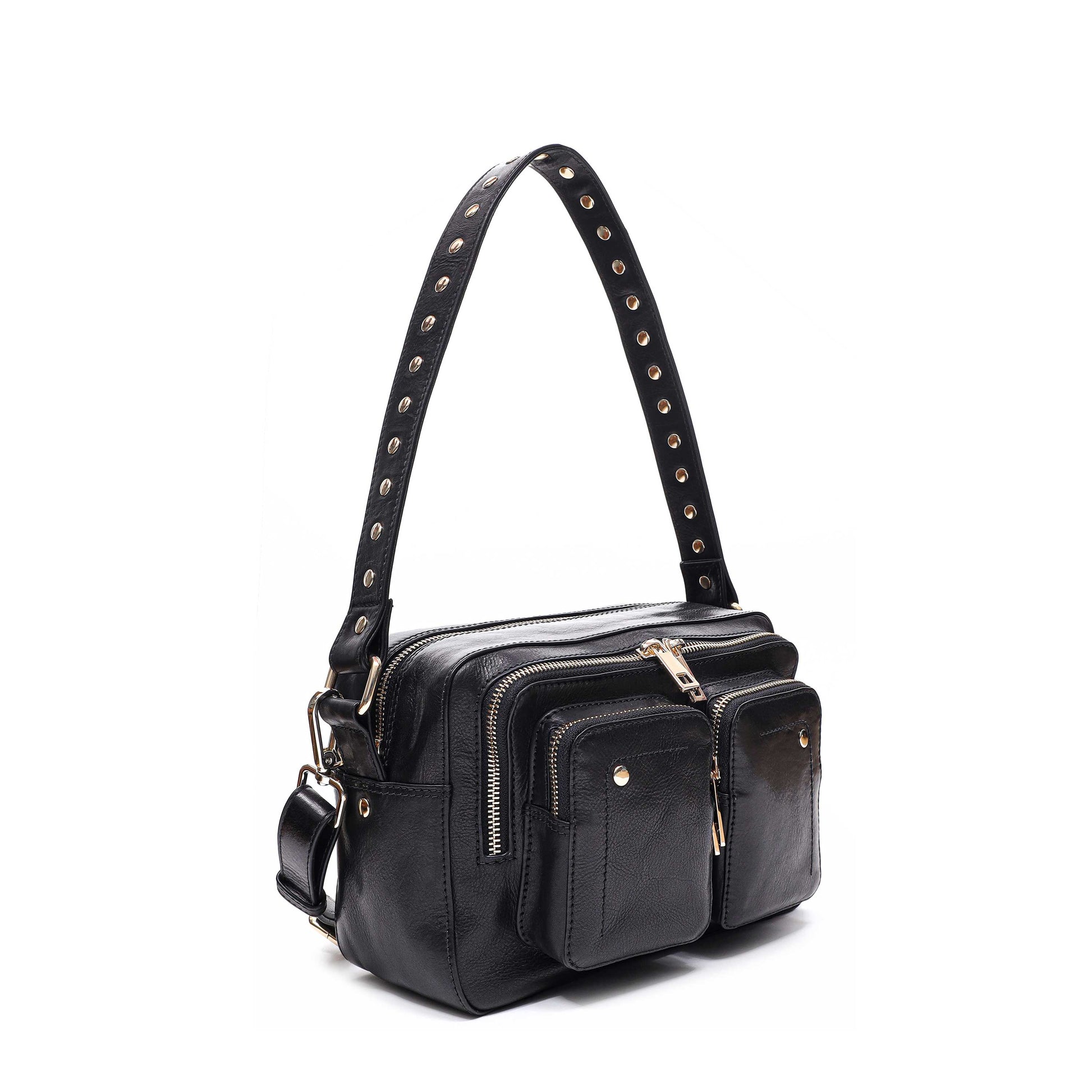 Núnoo Ellie air 3 w. gold Crossbody Black