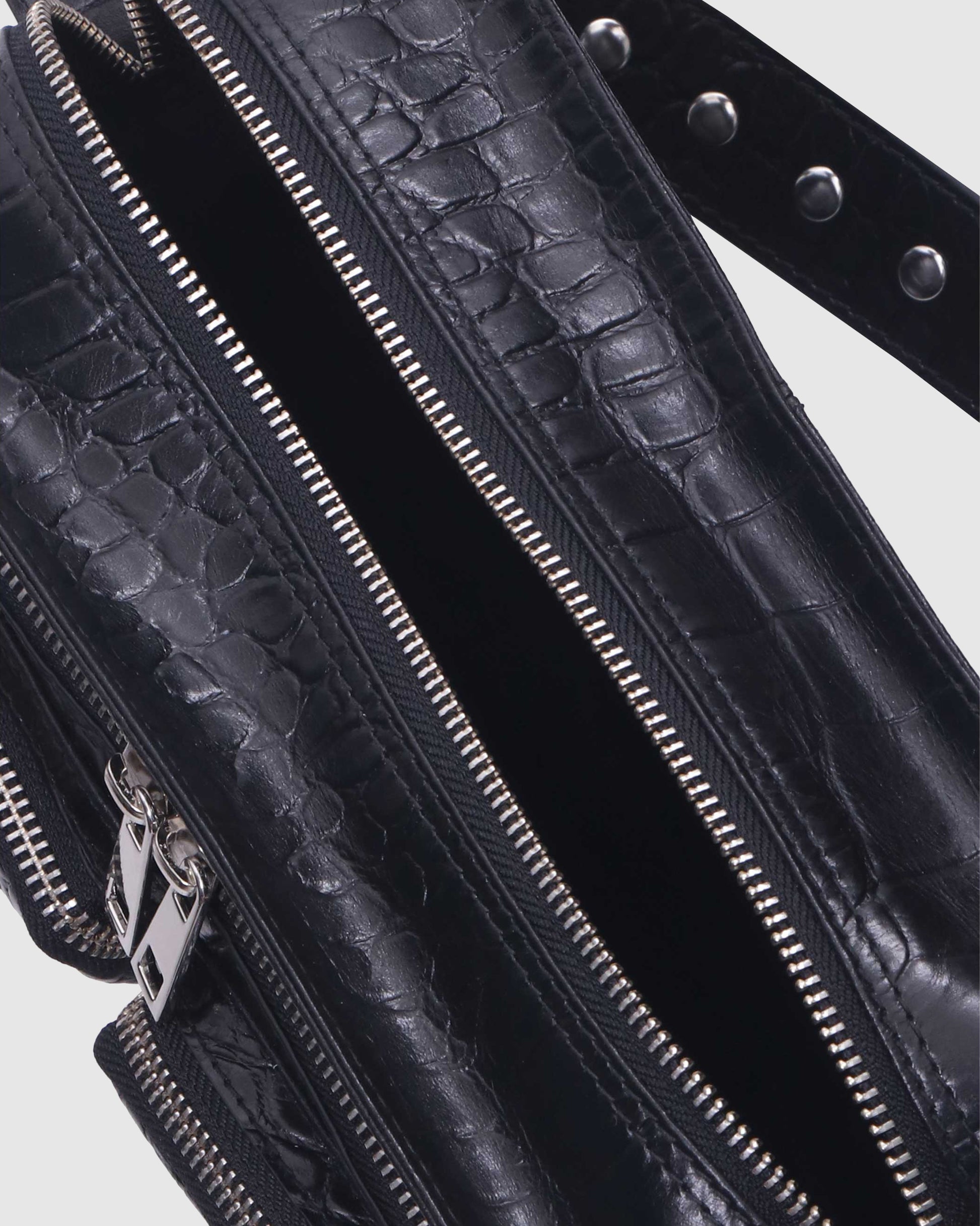 Núnoo Ellie croco deluxe black Medium