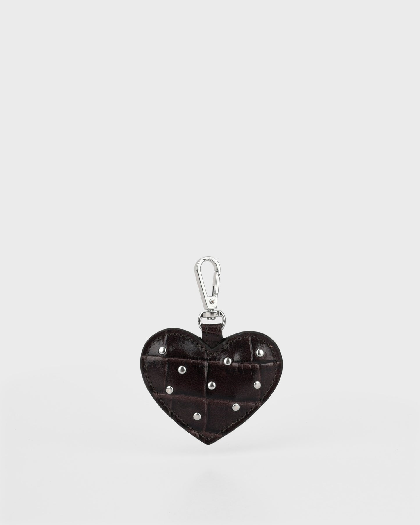 Núnoo Heart Bag Charm Texas Chocolate Accessories Chocolate