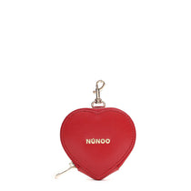 Heart Coin Pocket Florence Bright Red w. Gold