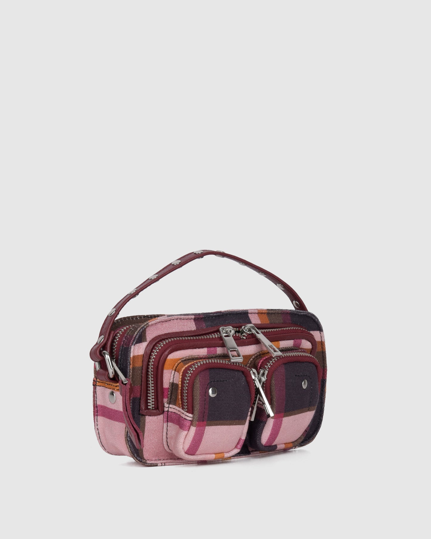 Núnoo Helena Canvas Check Small bag Check