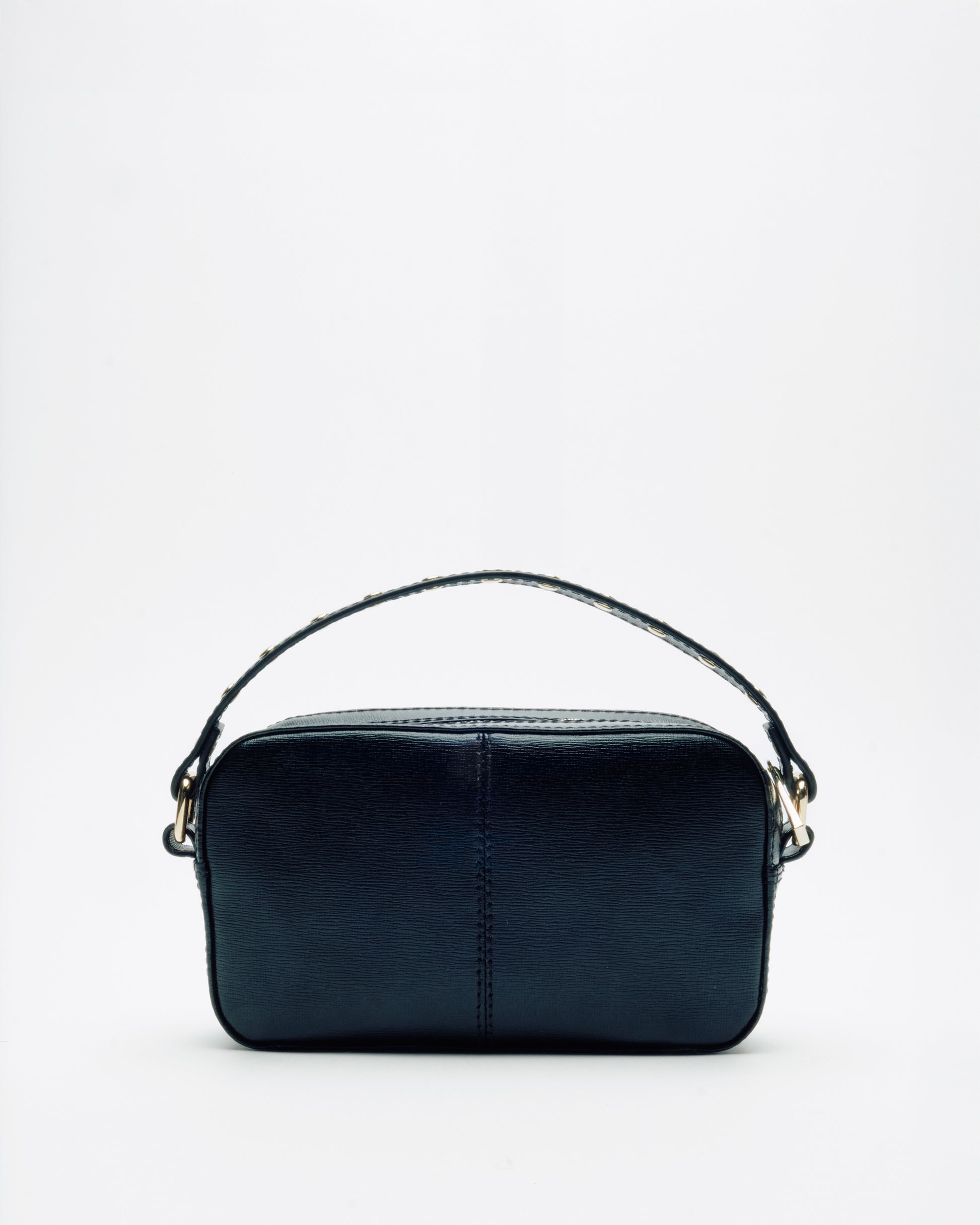 Núnoo Helena Florence Black w. Gold Small bag Black