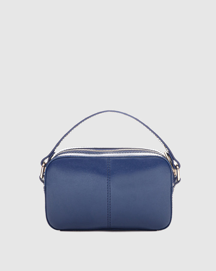 Núnoo Helena Florence Deep Blue w. Gold Small bag Deep Blue