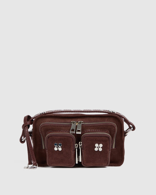 Núnoo Helena Icon Rivet Suede Rum Small bag Rum