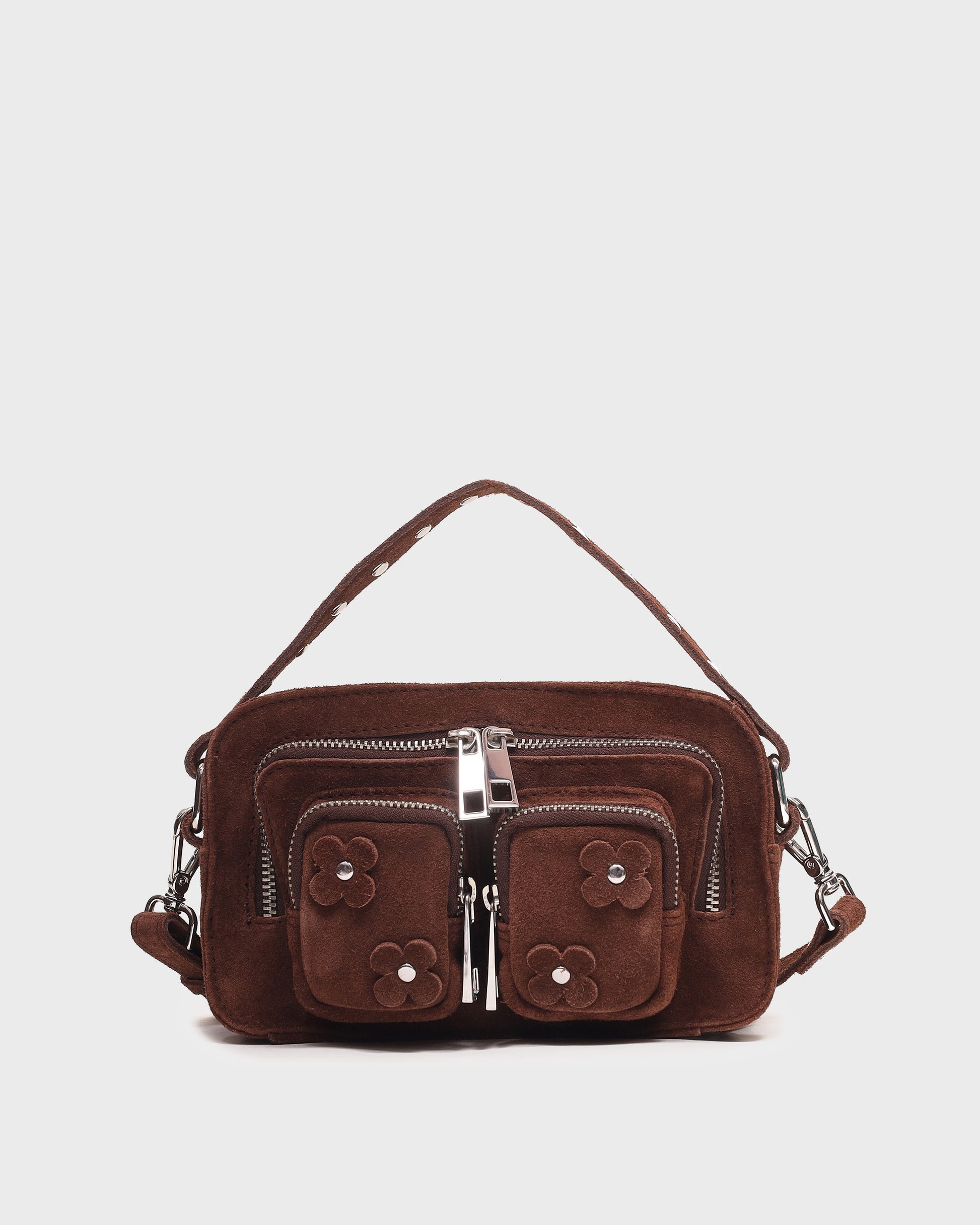 Núnoo Helena Icon Suede Cacao Small bag Cacao