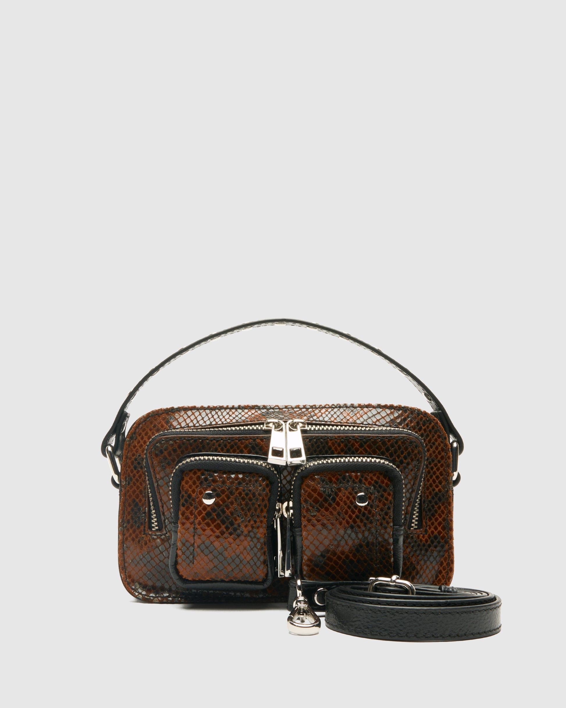 Núnoo Helena Jungle Black Cacao Small bag Black Cacao