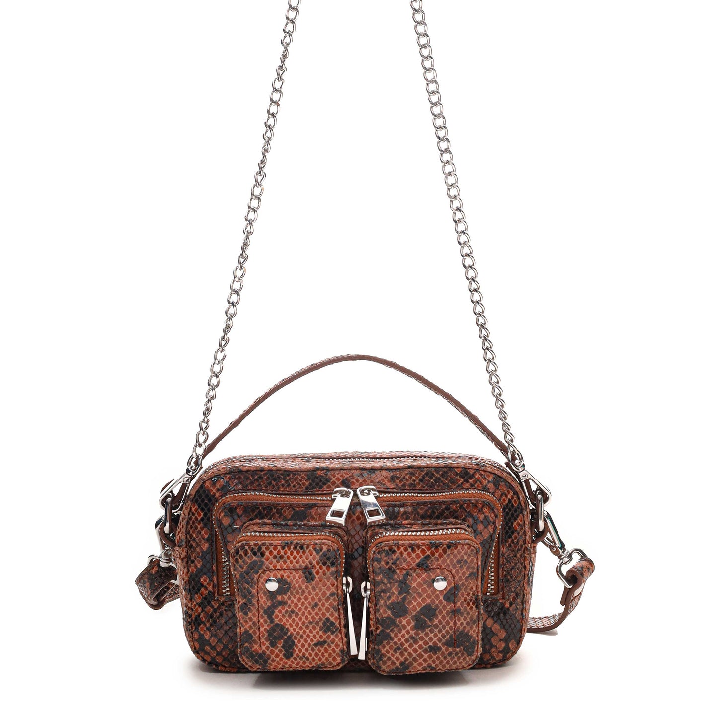 Núnoo Helena Jungle Red Crossbody Red