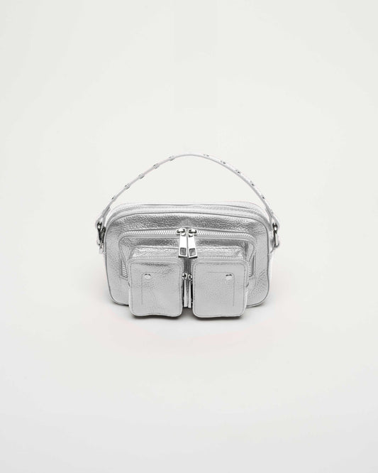 Núnoo Helena Metallic Silver Small bag Silver