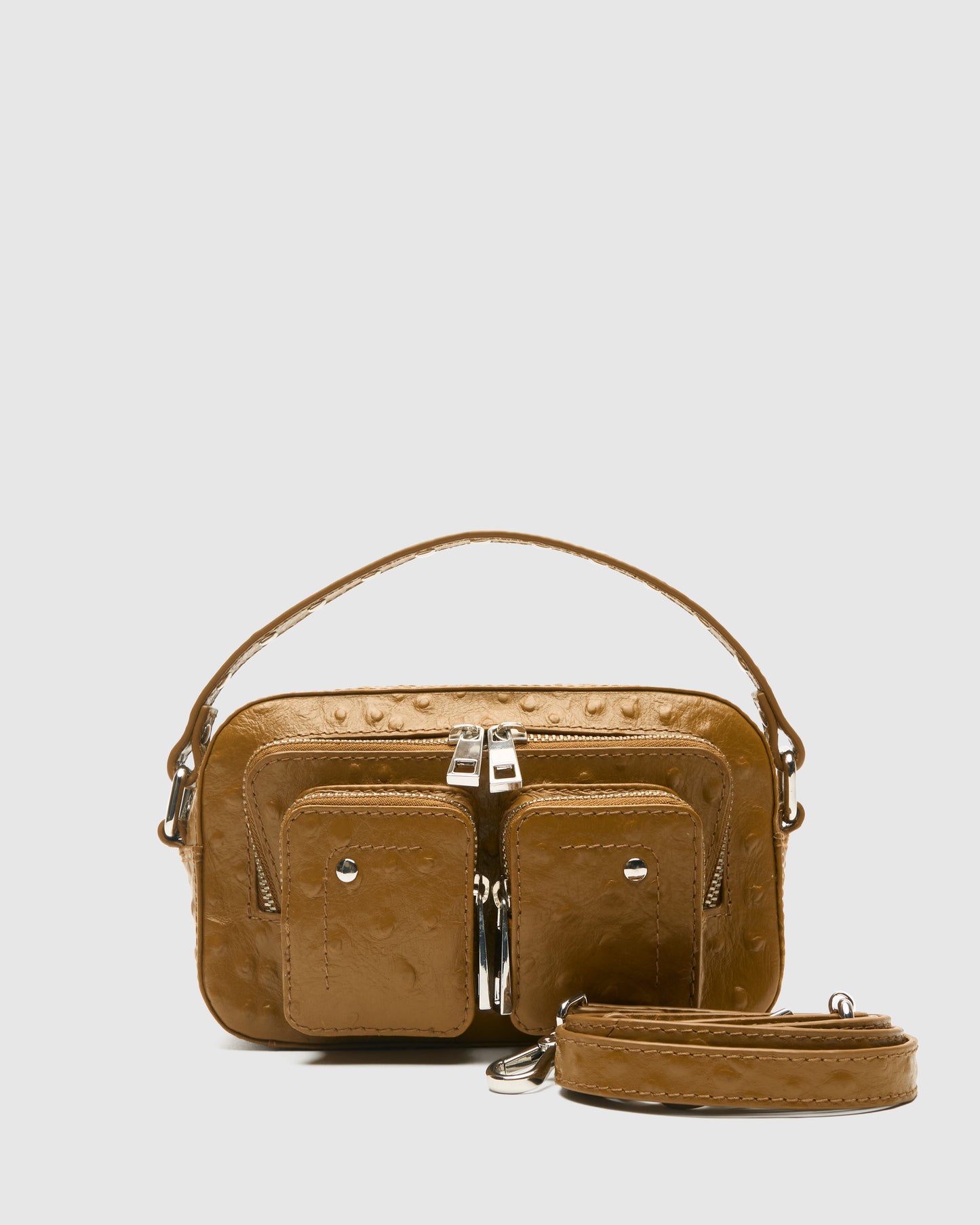 Núnoo Helena Pebble Olive Small bag Olive