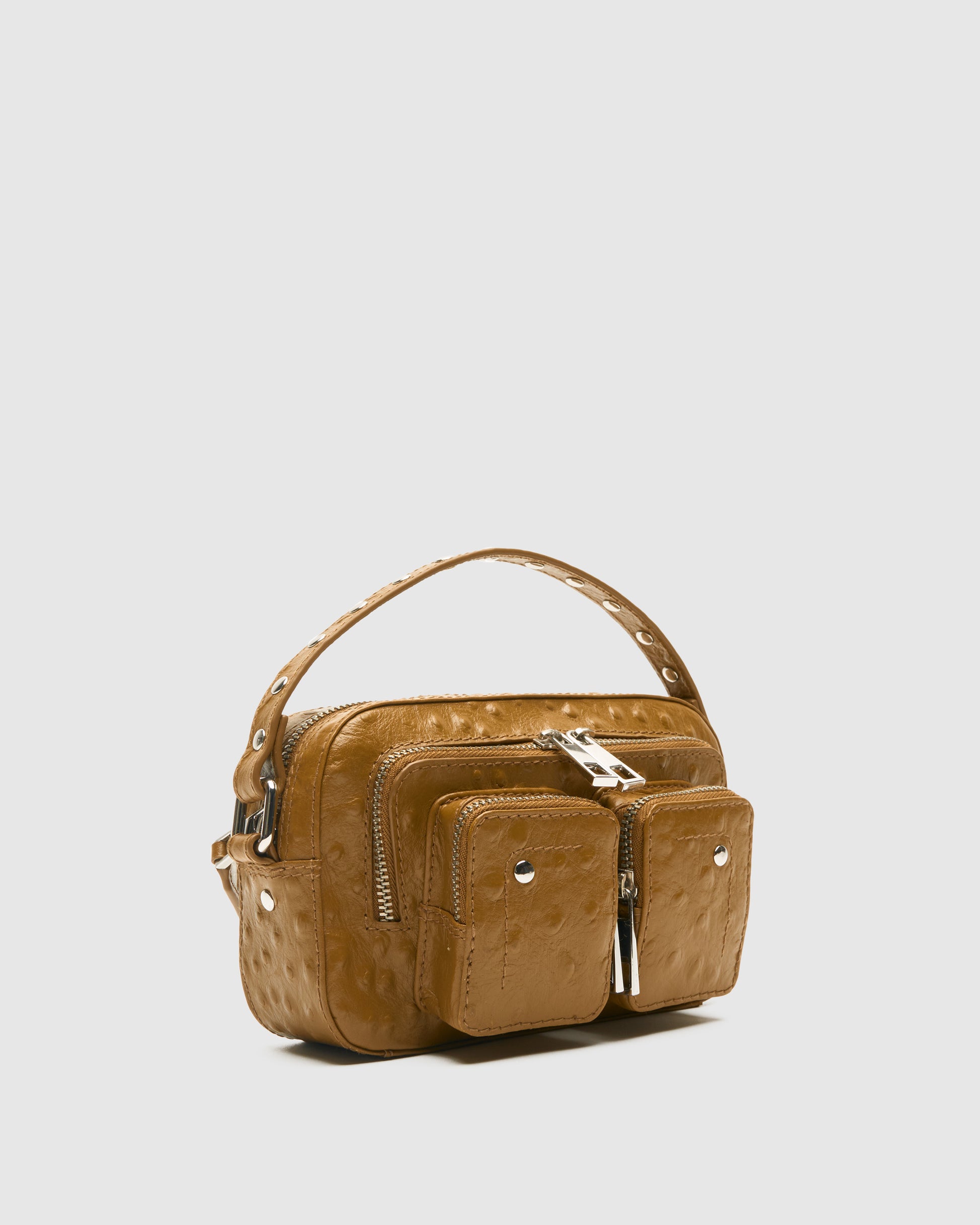 Núnoo Helena Pebble Olive Small bag Olive