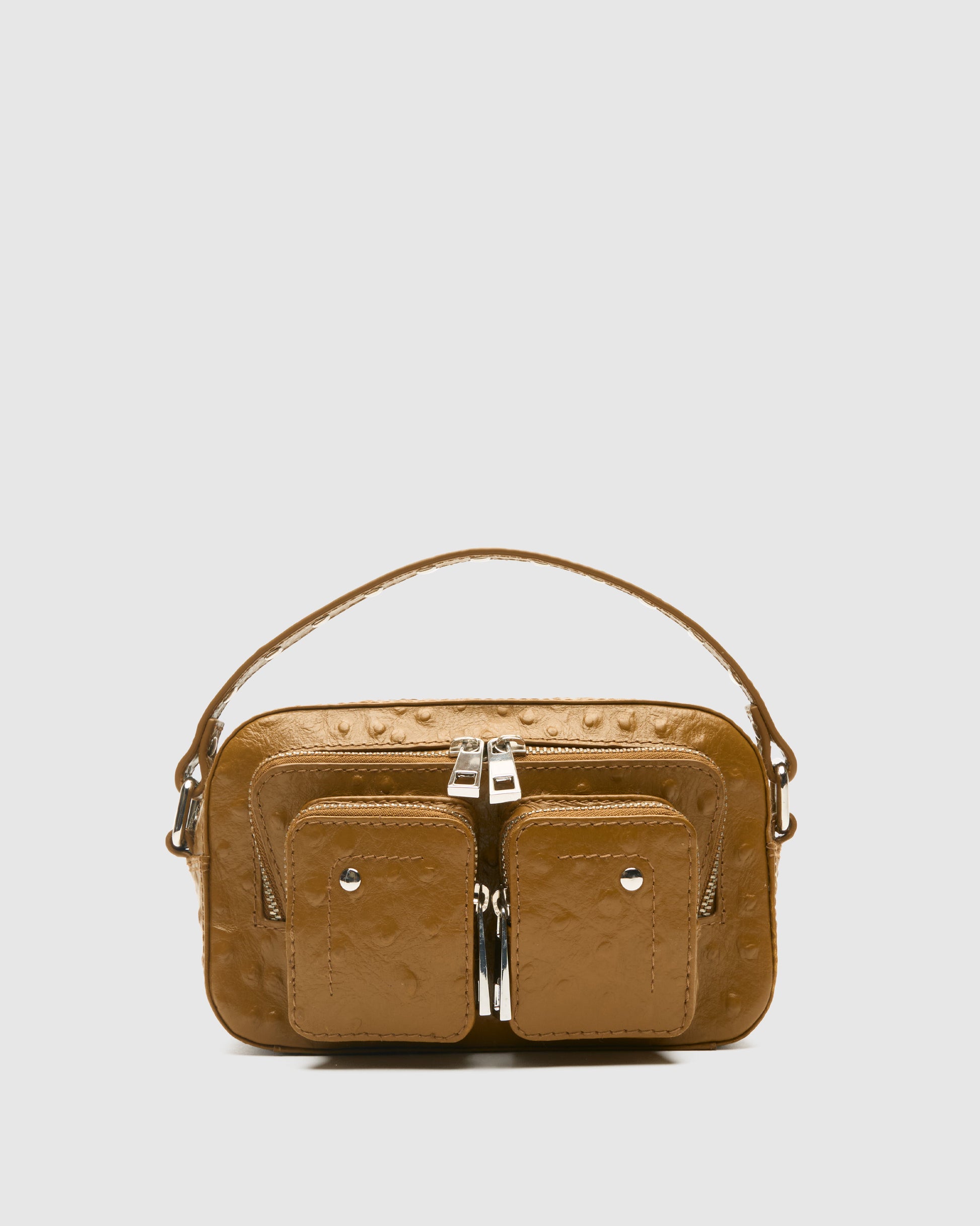 Núnoo Helena Pebble Olive Small bag Olive