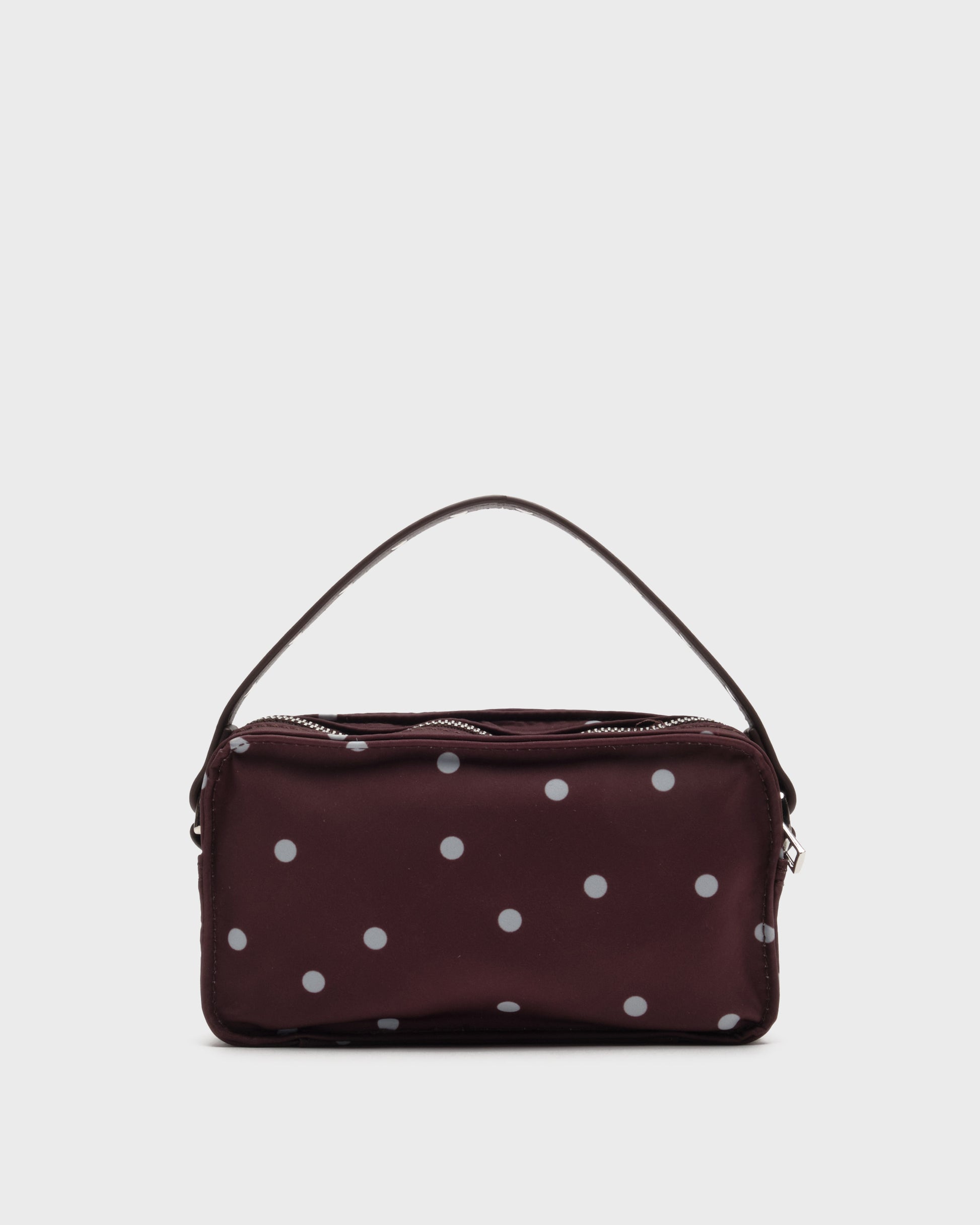 Núnoo Helena Recycled Nylon Chocolate Dots Small bag Chocolate Dots