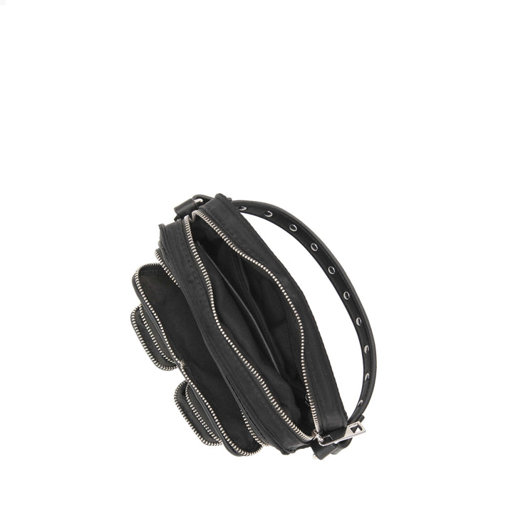Núnoo Helena Recycled nylon Small bag Black