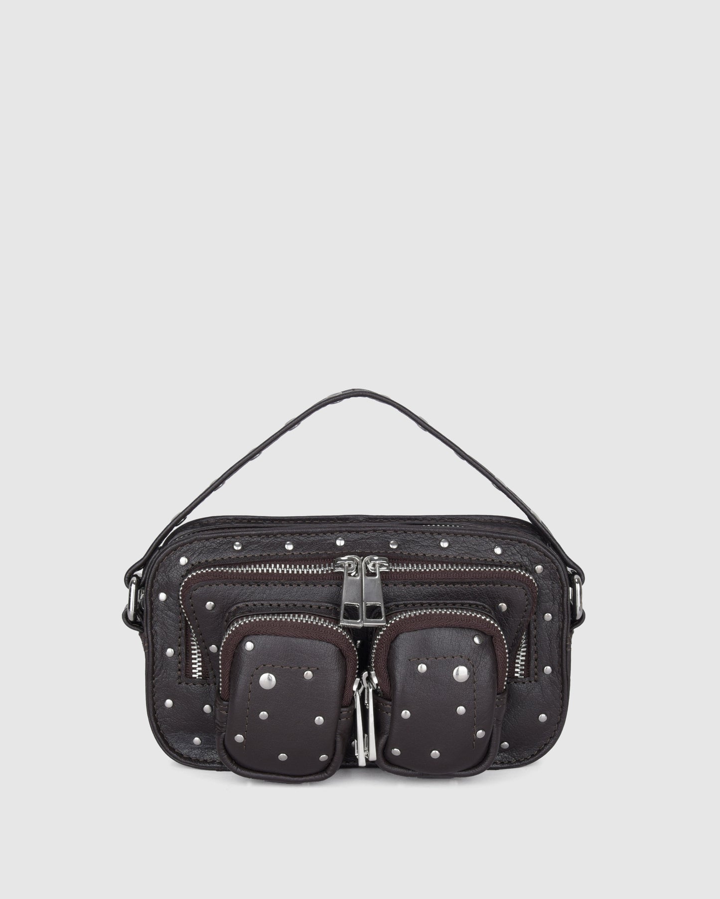 Núnoo Helena Rivet Mountain Chocolate Small bag Chocolate