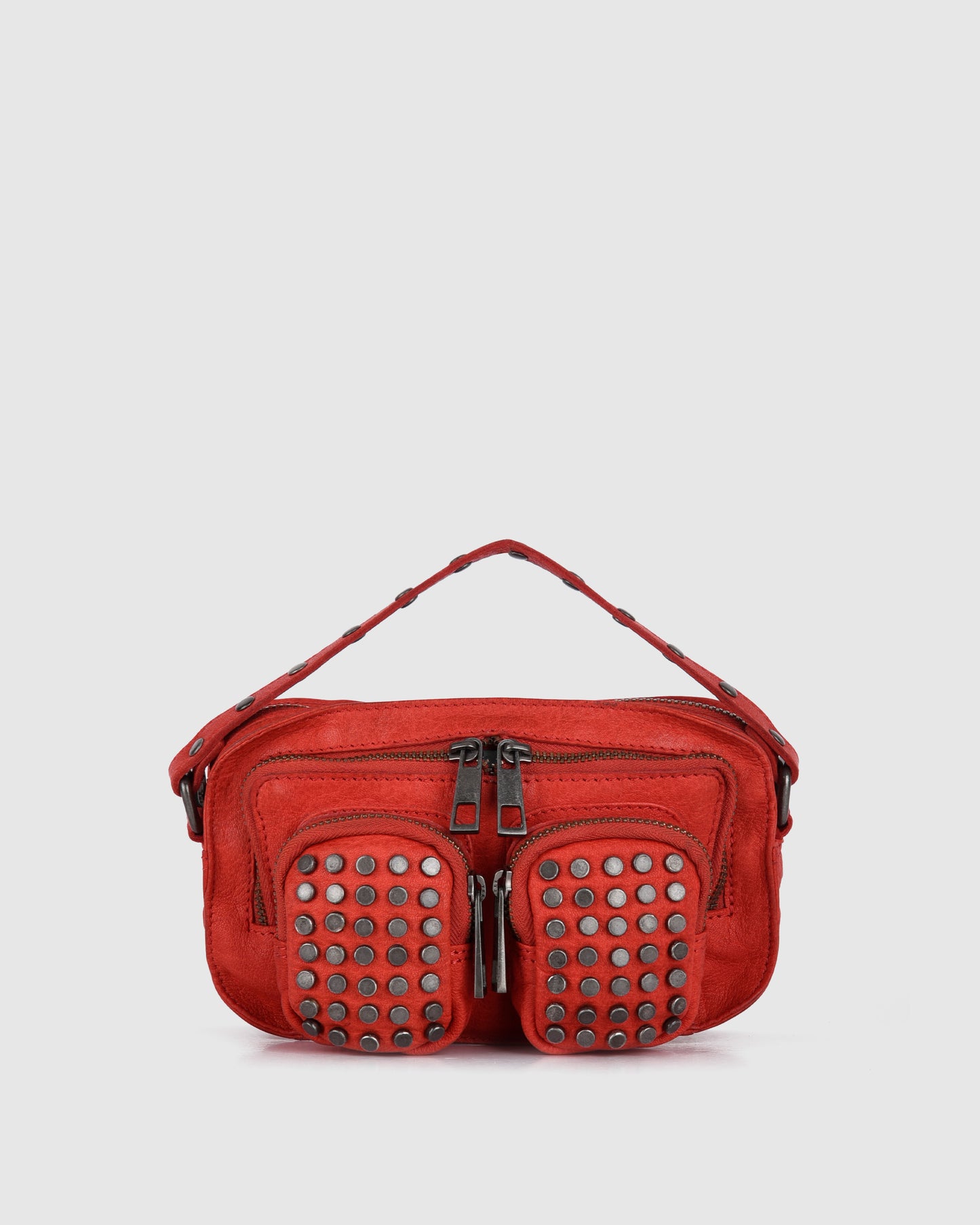 Núnoo Helena Rivet Washed Red Núnoo X One Dilemma Small bag Red