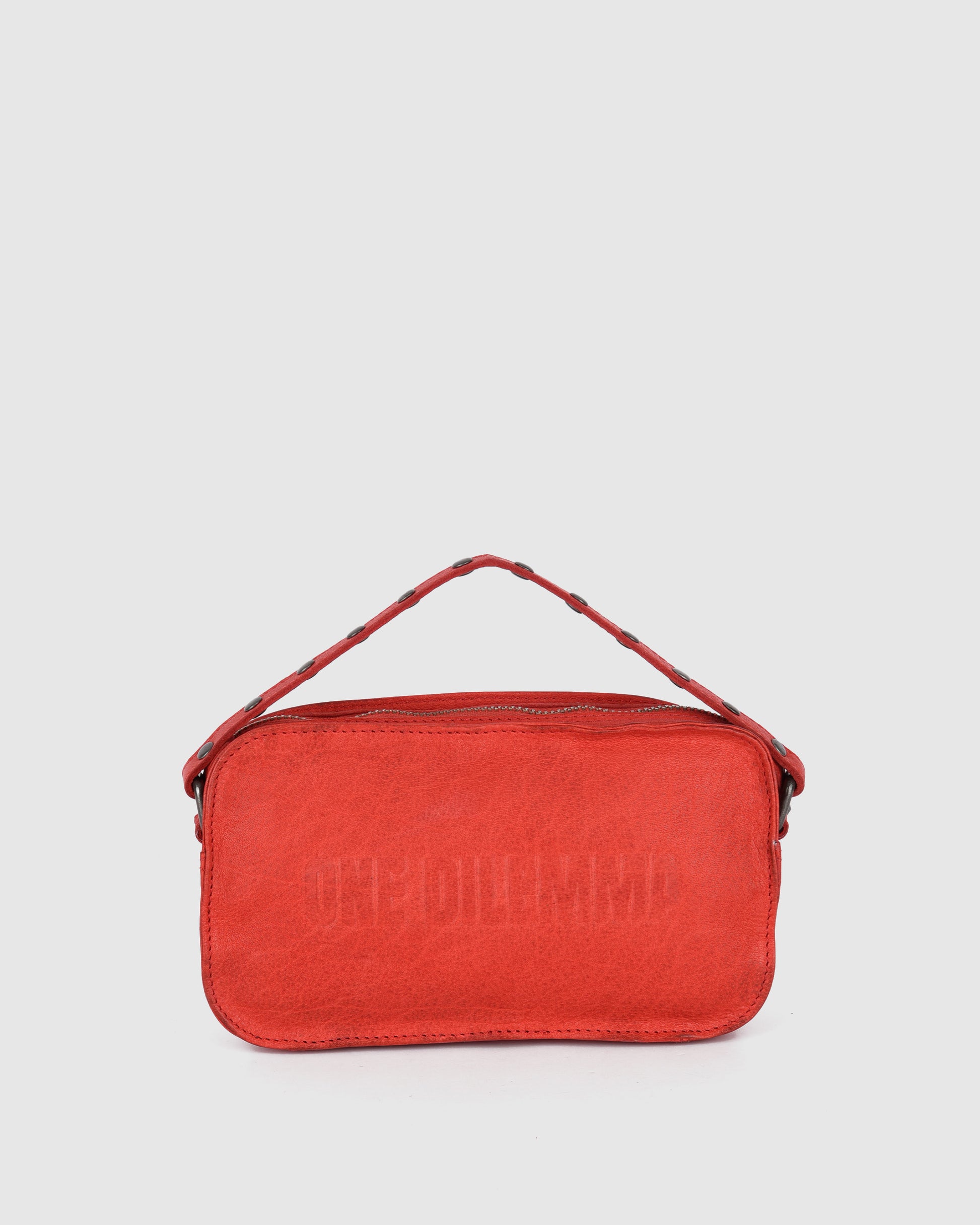 Núnoo Helena Rivet Washed Red Núnoo X One Dilemma Small bag Red