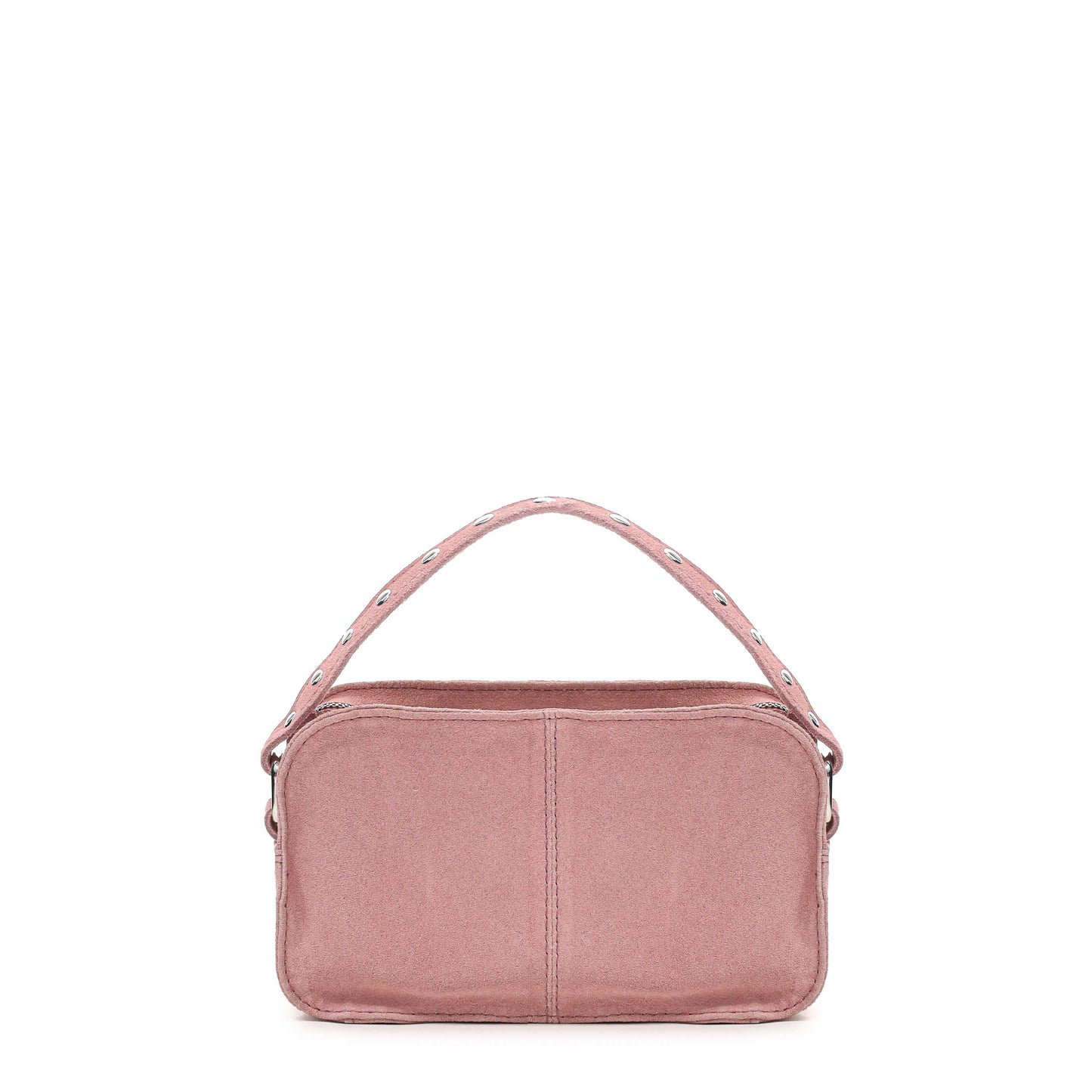 Núnoo Helena Suede Light Pink Shoulder bags Light pink