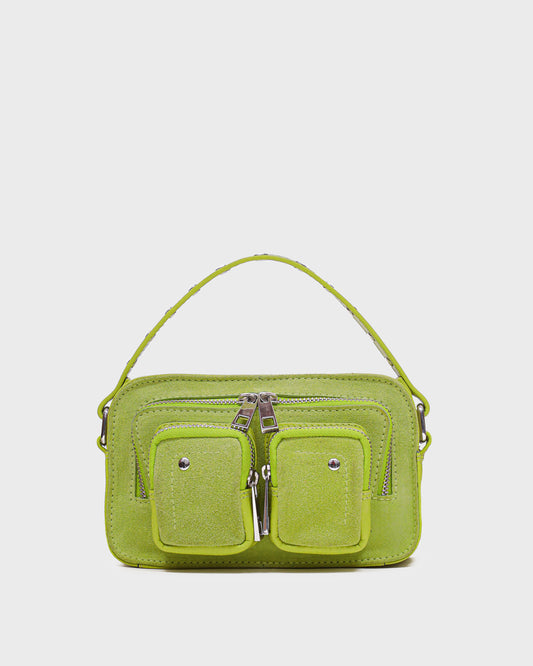 Núnoo Helena Suede Lime Small bag