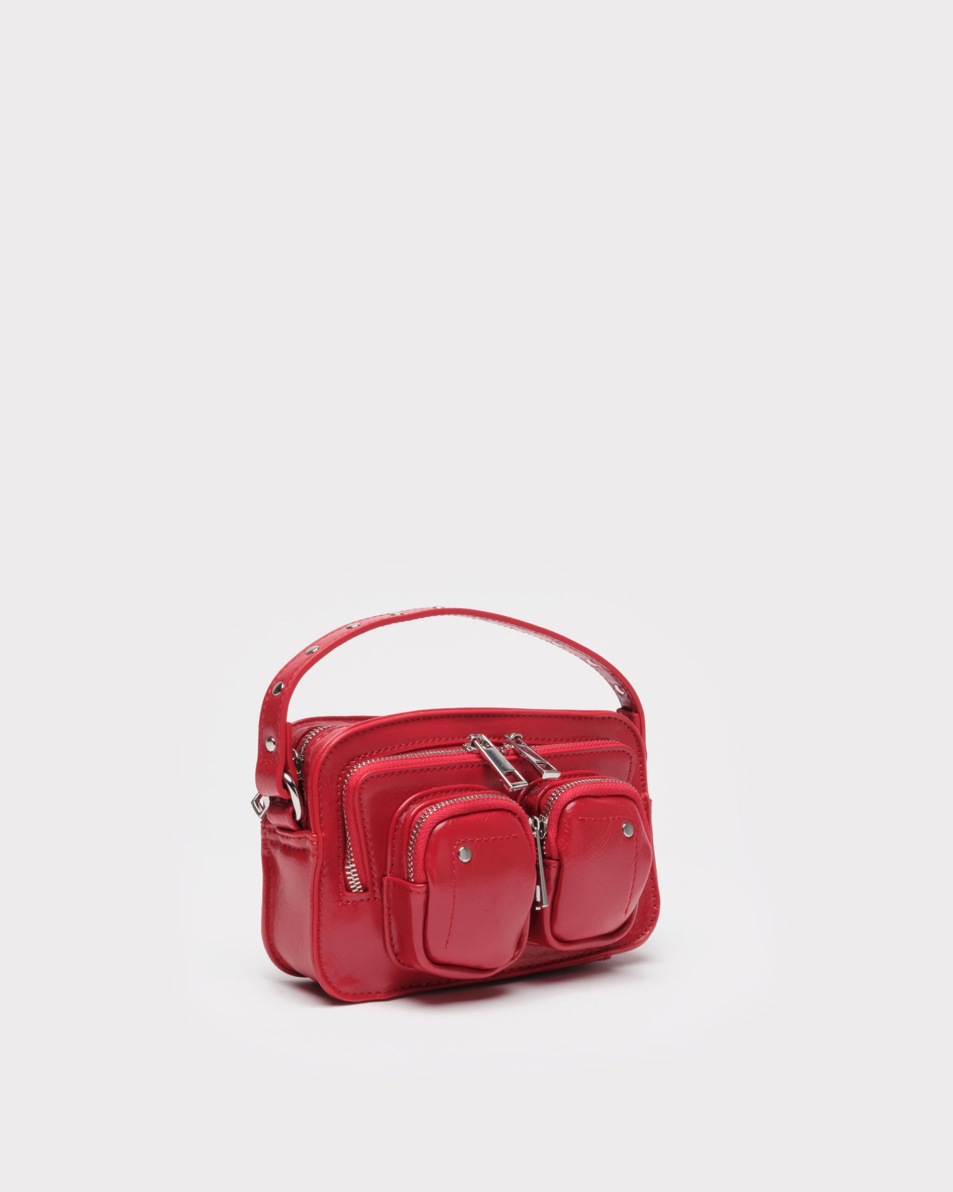 Núnoo Helena Wrinkle Bright Red Shoulder bags Bright Red