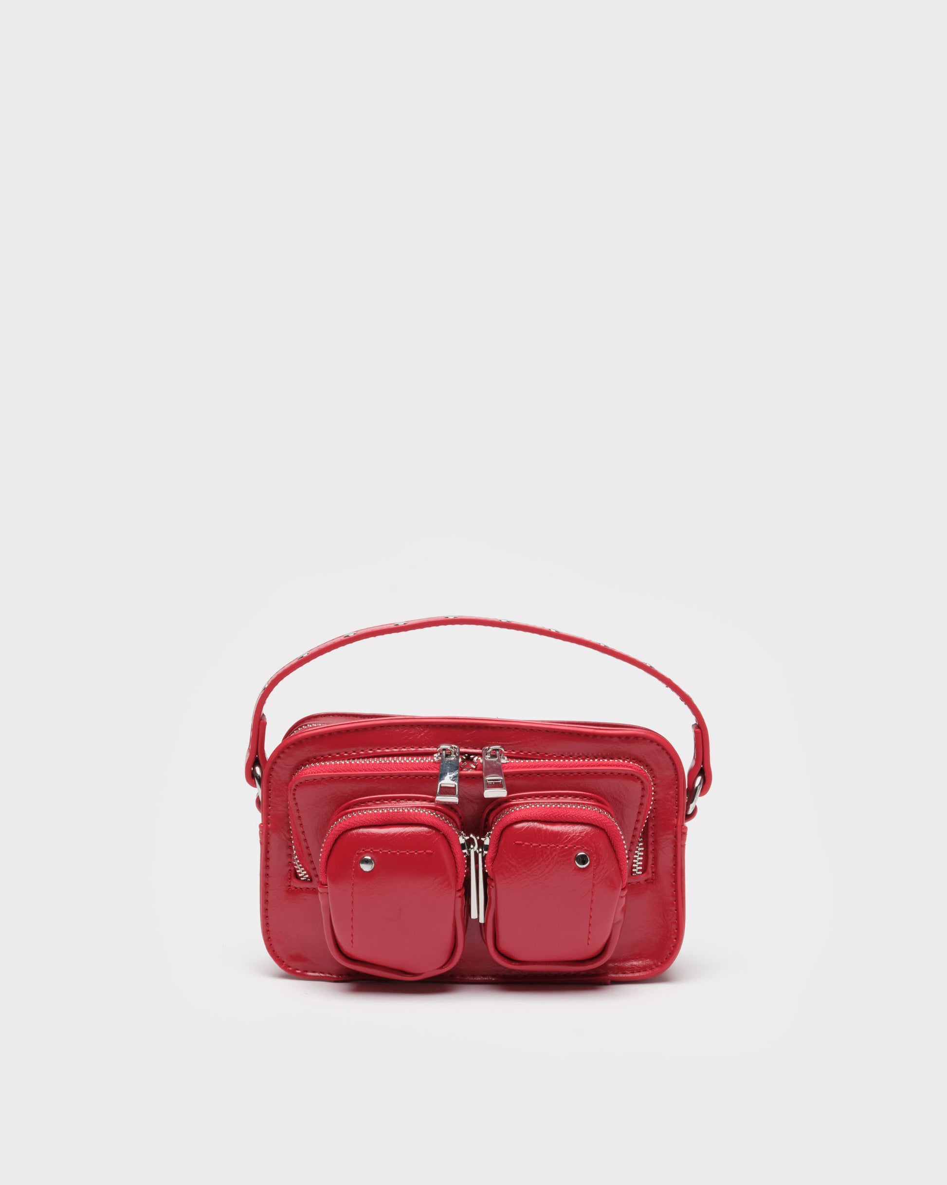 Núnoo Helena Wrinkle Bright Red Shoulder bags Bright Red