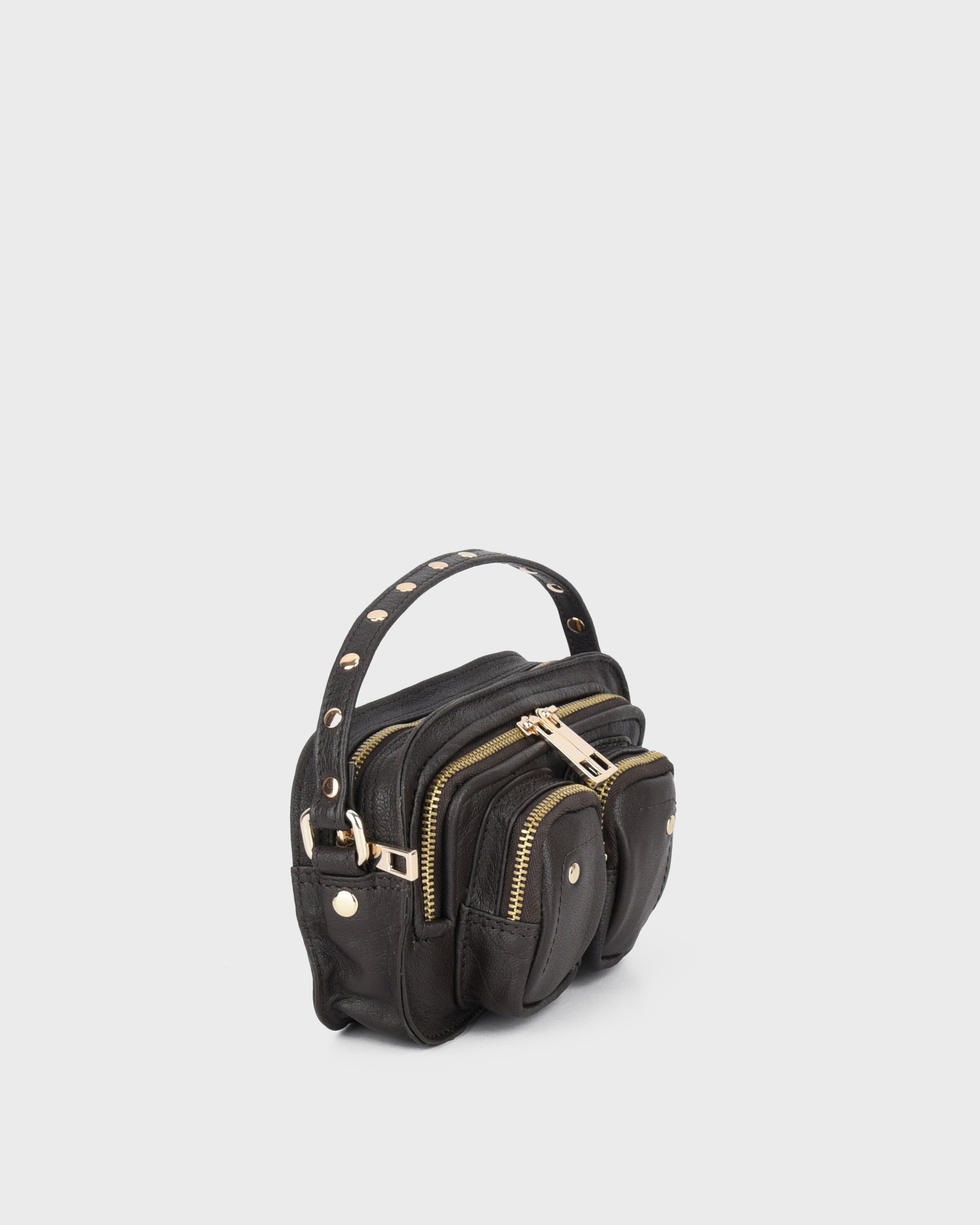 Núnoo Helena air 1 black Small bag Deep Brown