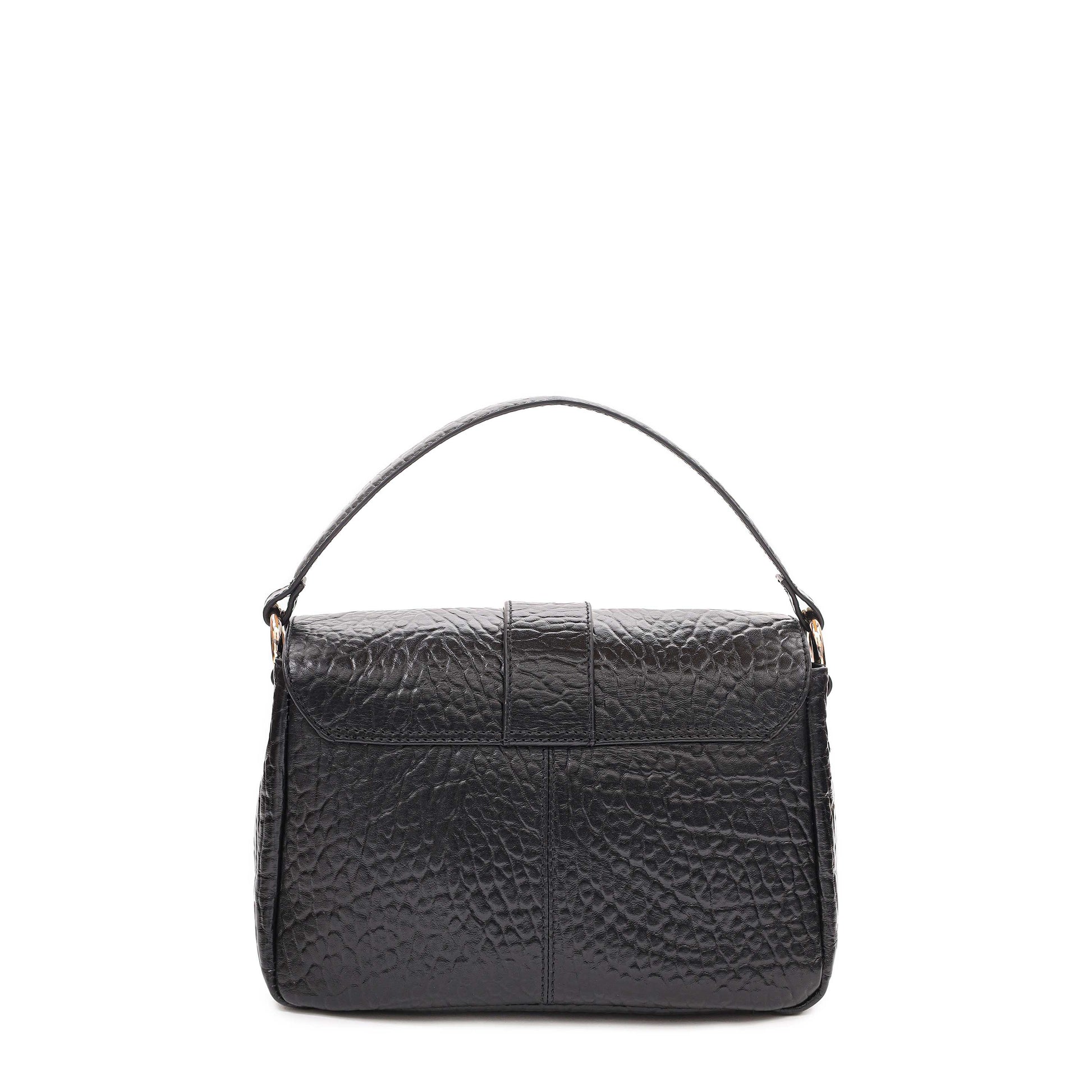 Núnoo Honey Buckle New Zealand Black w. Gold Shoulder bags Black