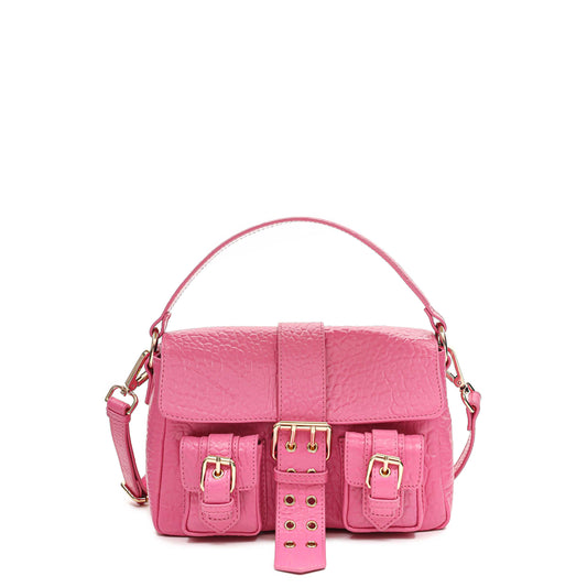Núnoo Honey Buckle New Zealand Pink w. Gold Shoulder bags Pink
