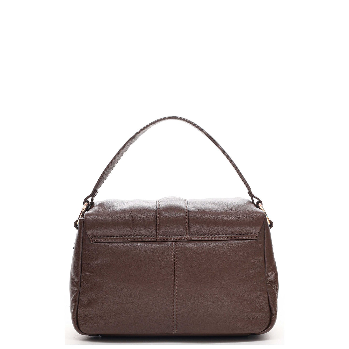 Núnoo Honey Buckle Puffed Sheep Dark Brown w. Gold Medium Dark brown