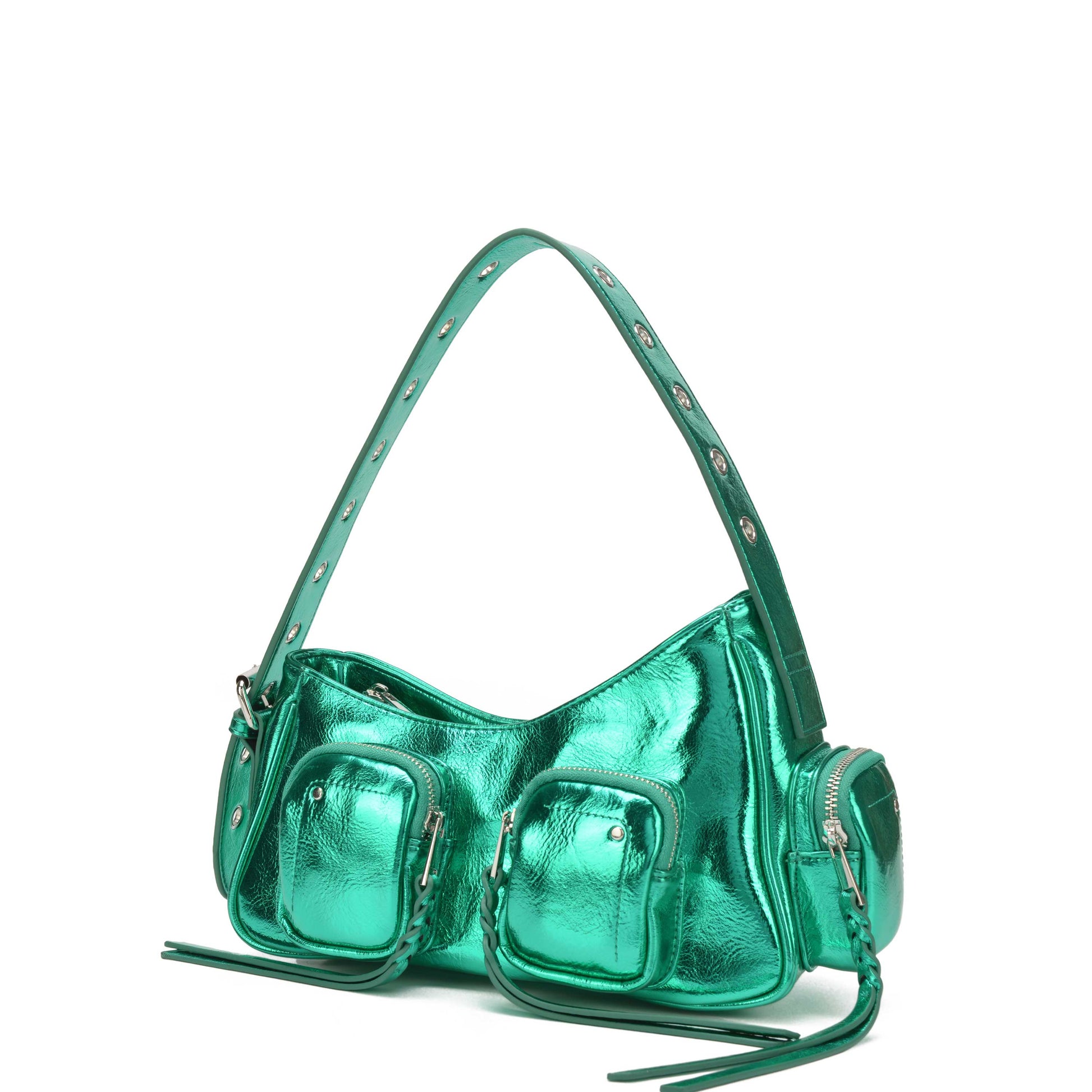 Núnoo Jennifer Pocket Recycled Cool Green Shoulder bags Green
