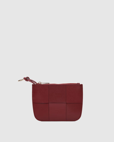 Jessie Braided Florence Maroon w. Gold