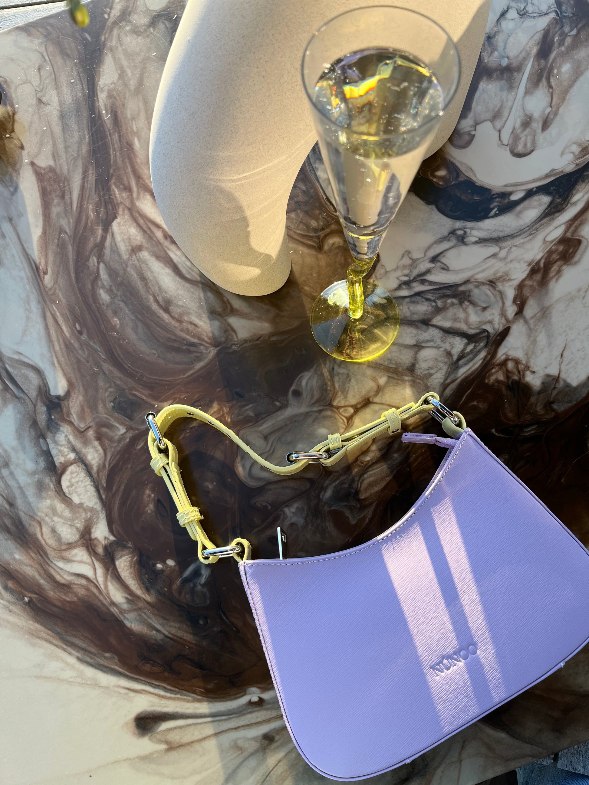 Núnoo Juno Florence Lavendel/Yellow Medium