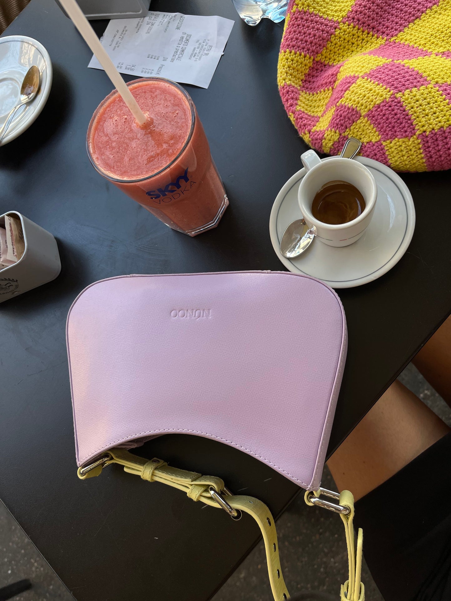 Núnoo Juno Florence Lavendel/Yellow Medium