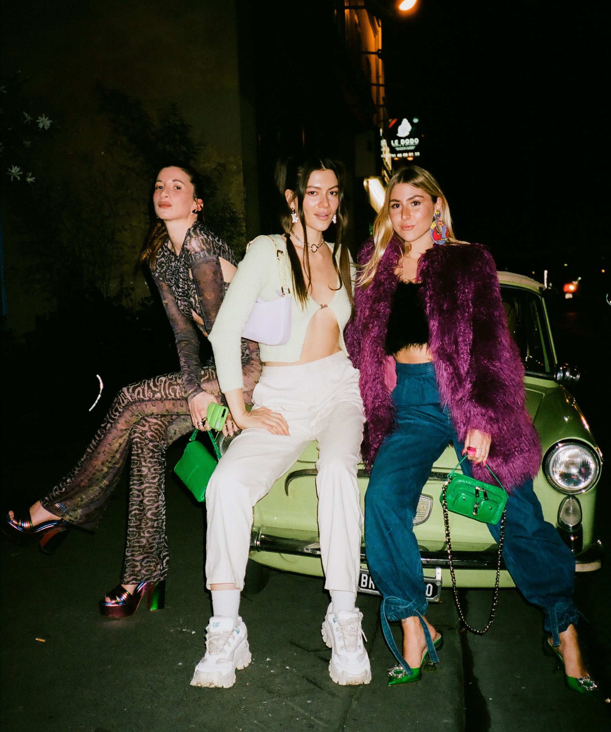 Núnoo Juno Florence Lavendel/Yellow Medium Lavendel/yellow