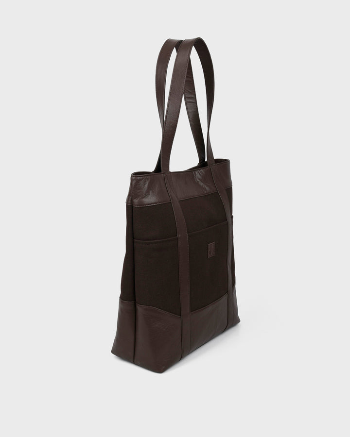 Núnoo Karl Canvas Chocolate Large Chocolate