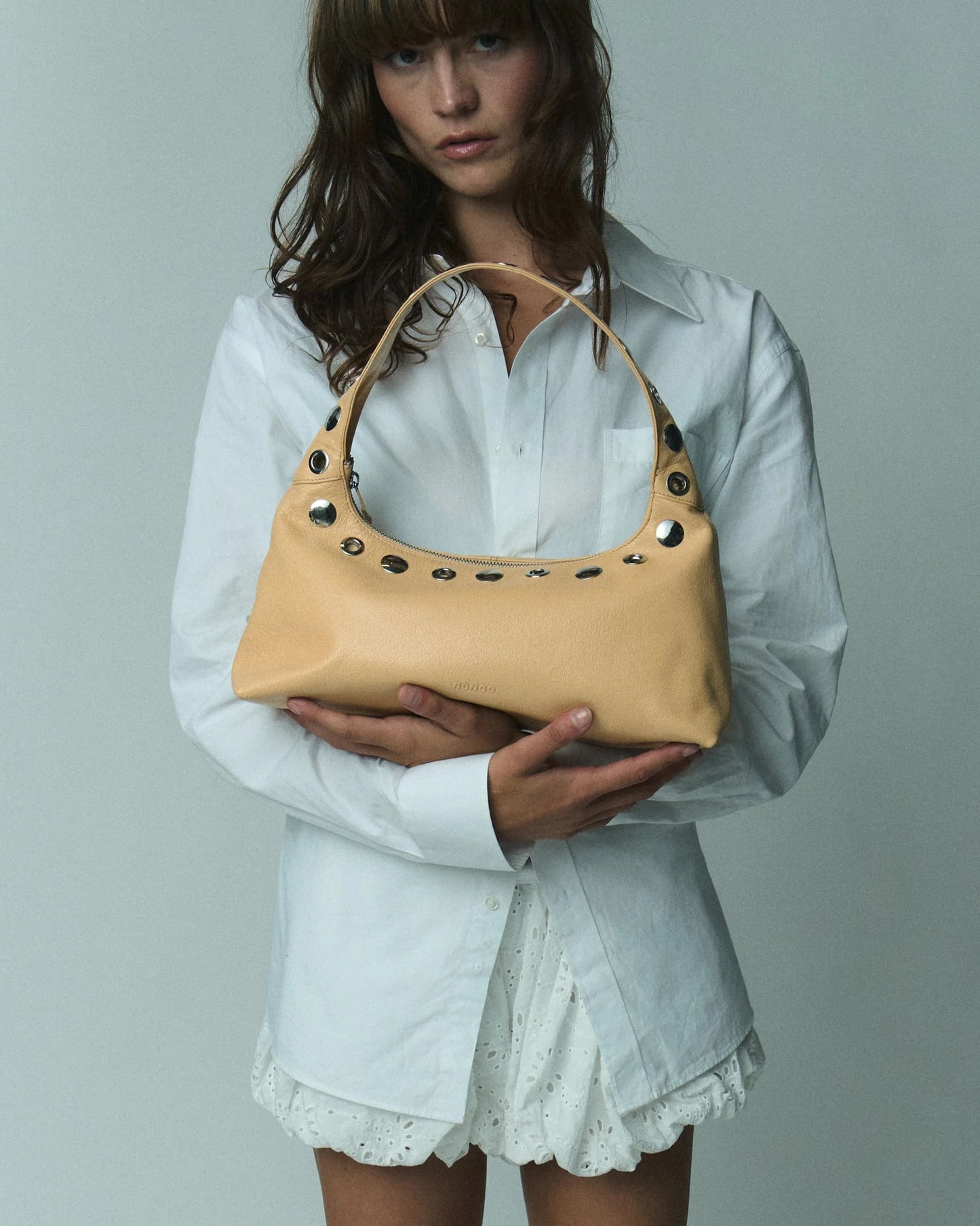 Núnoo Large Dandy Studs Mountain Cream Large Cream