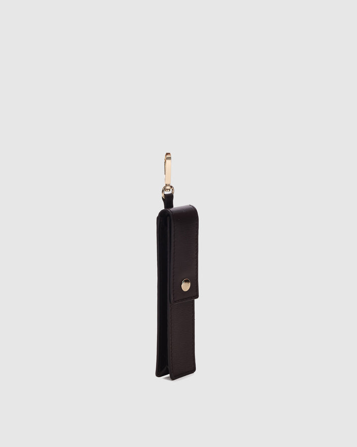 Núnoo Lipgloss Charm Florence Chocolate w. Gold Accessories Chocolate