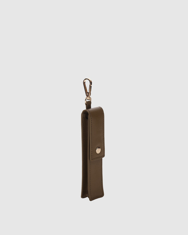 Núnoo Lipgloss Charm Florence Dusty Olive w. Gold Accessories Dusty Olive