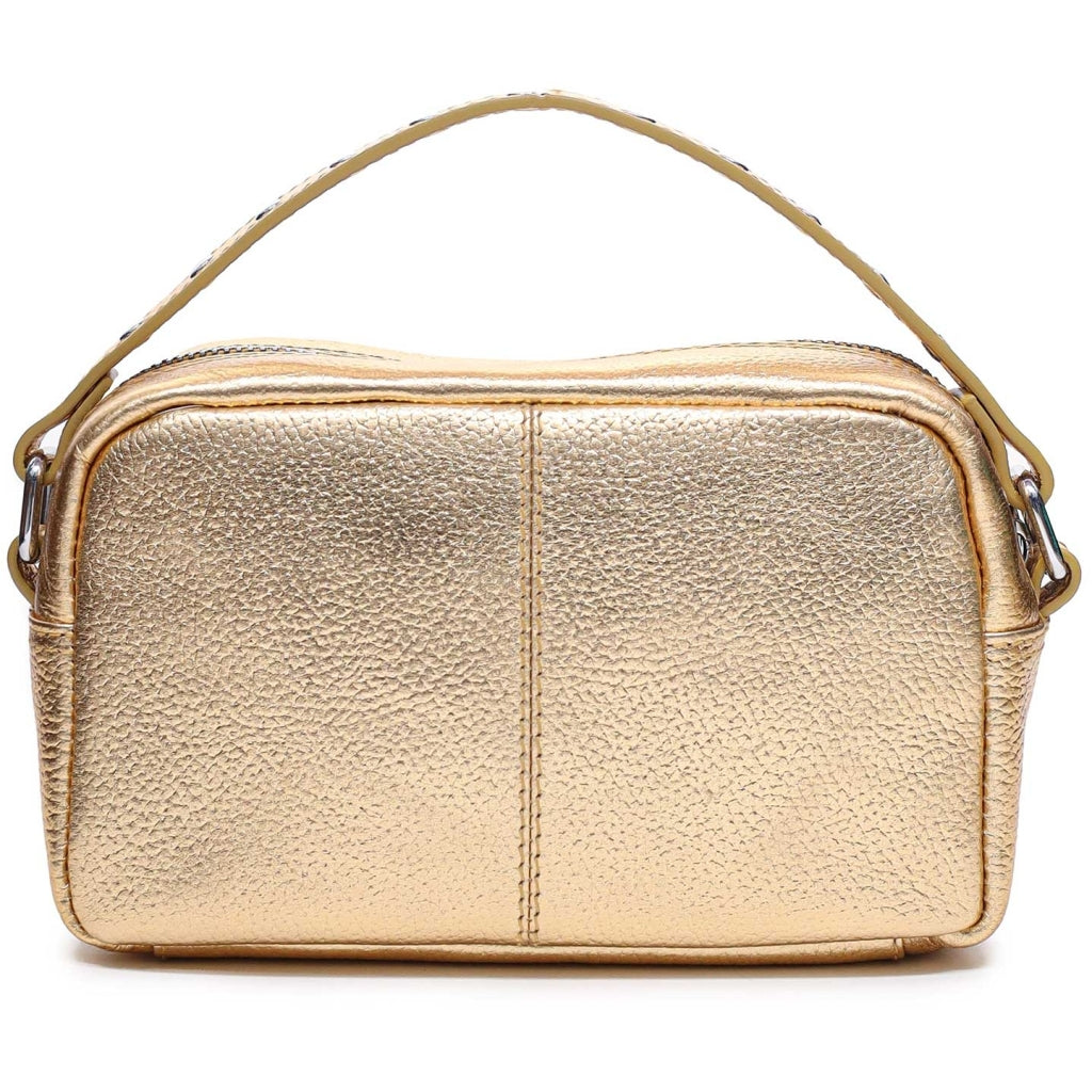 Núnoo Lyra Metallic Light Gold Small bag Light Gold