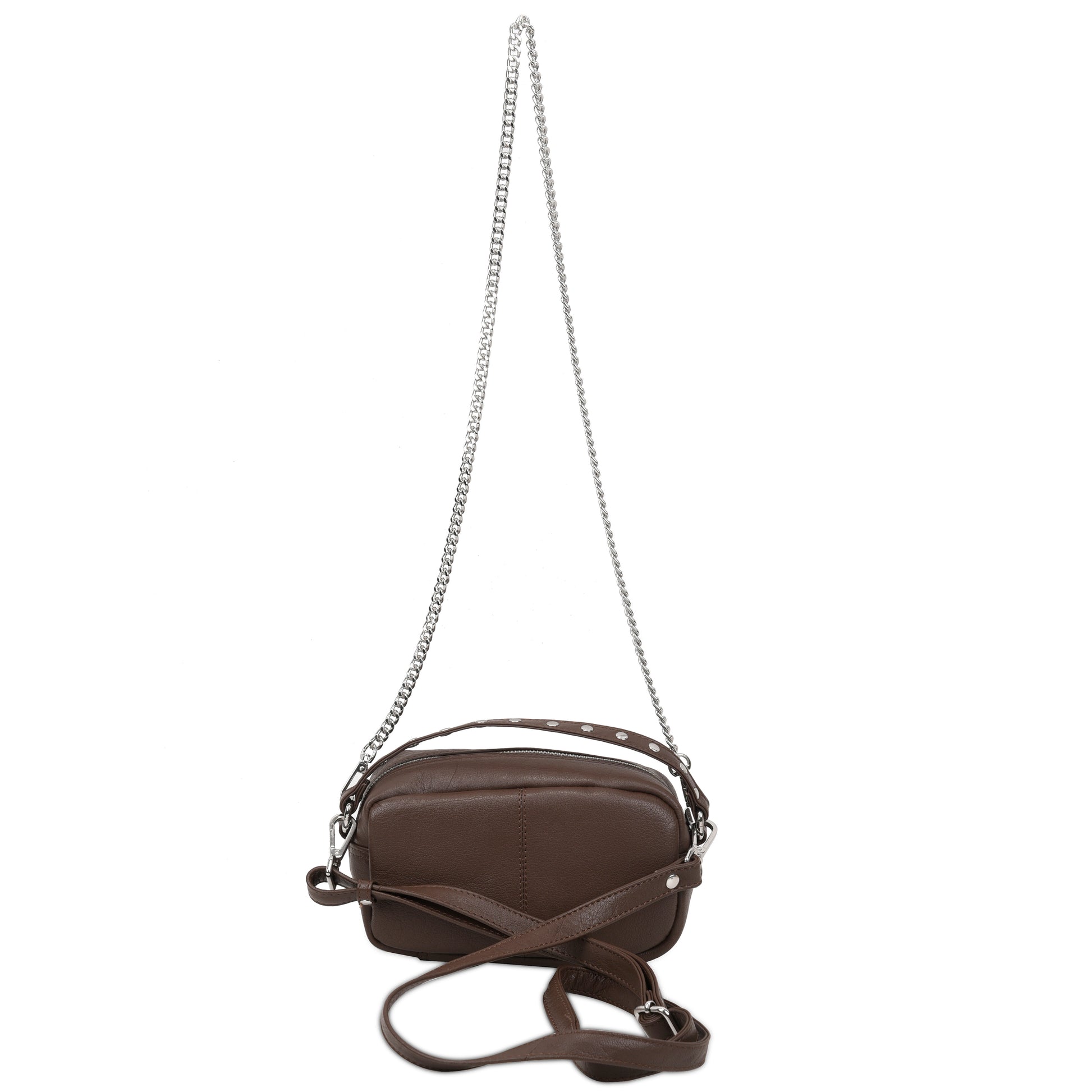 Núnoo Lyra Mountain Dark Brown Small bag