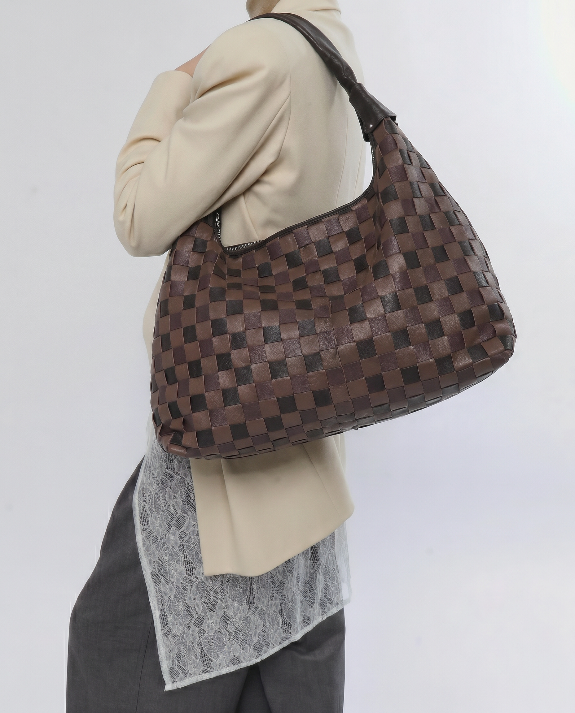 Núnoo Maxi Dandy Braided Air 1 Multi Brown Maxi Brown Multi