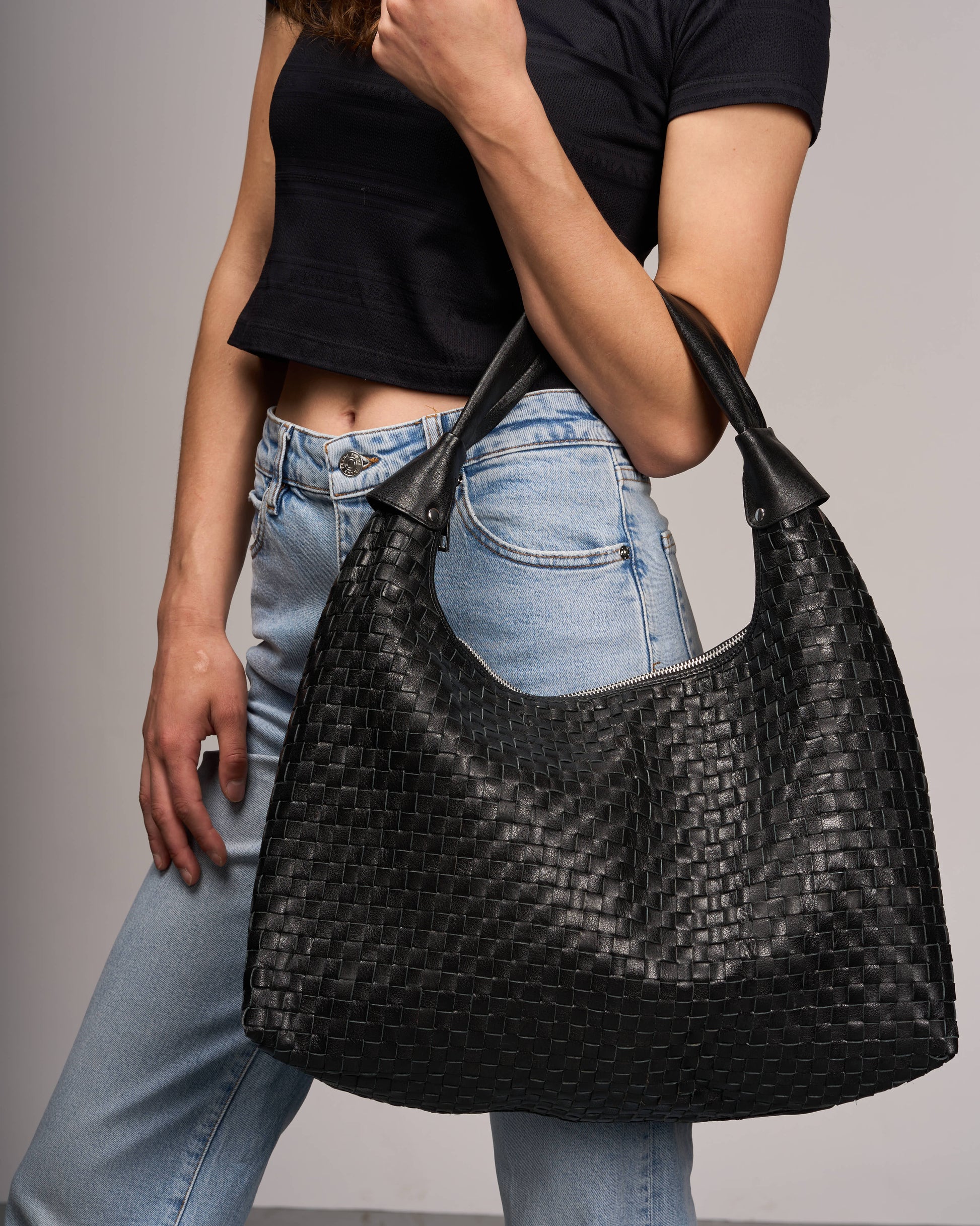 Núnoo Maxi Dandy Braided Mountain Black Maxi Black